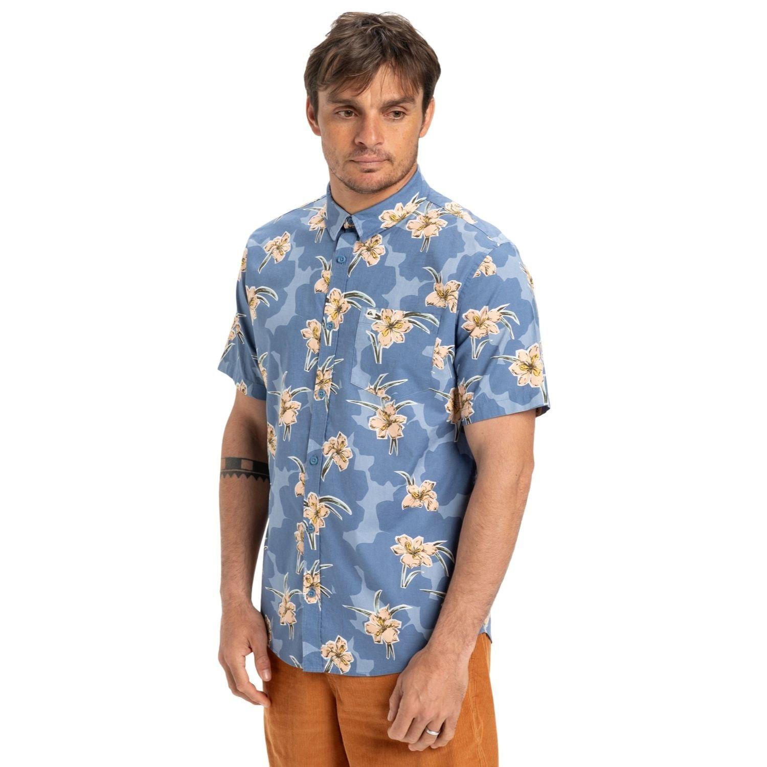Quiksilver APERO CLASSIC SS Erkek Gömlek EQYWT04605-QK.QK.COBB