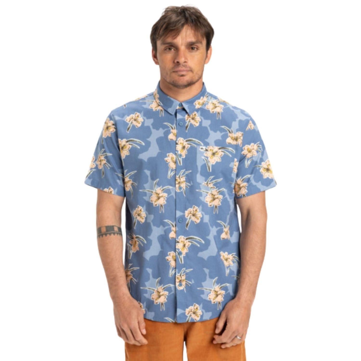 Quiksilver APERO CLASSIC SS Erkek Gömlek EQYWT04605-QK.QK.COBB