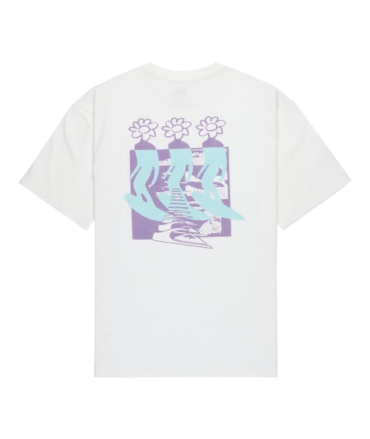 Quiksilver FLOWERS SURFING Erkek Tişört EQYZT08301-QK.15078