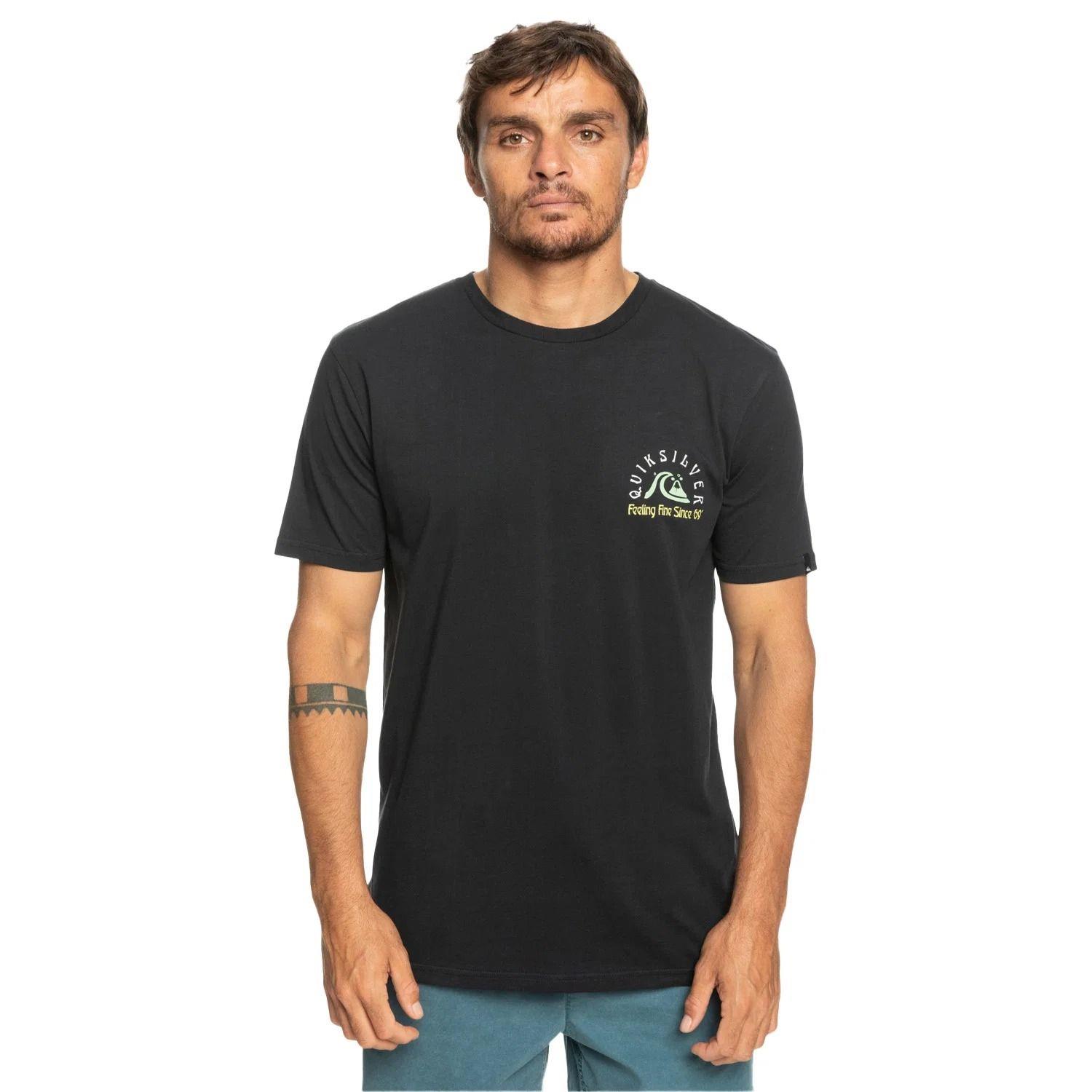 Quiksilver ORIGINALBARREL M TEES Erkek Tişört EQYZT07226-QK.KVJ0