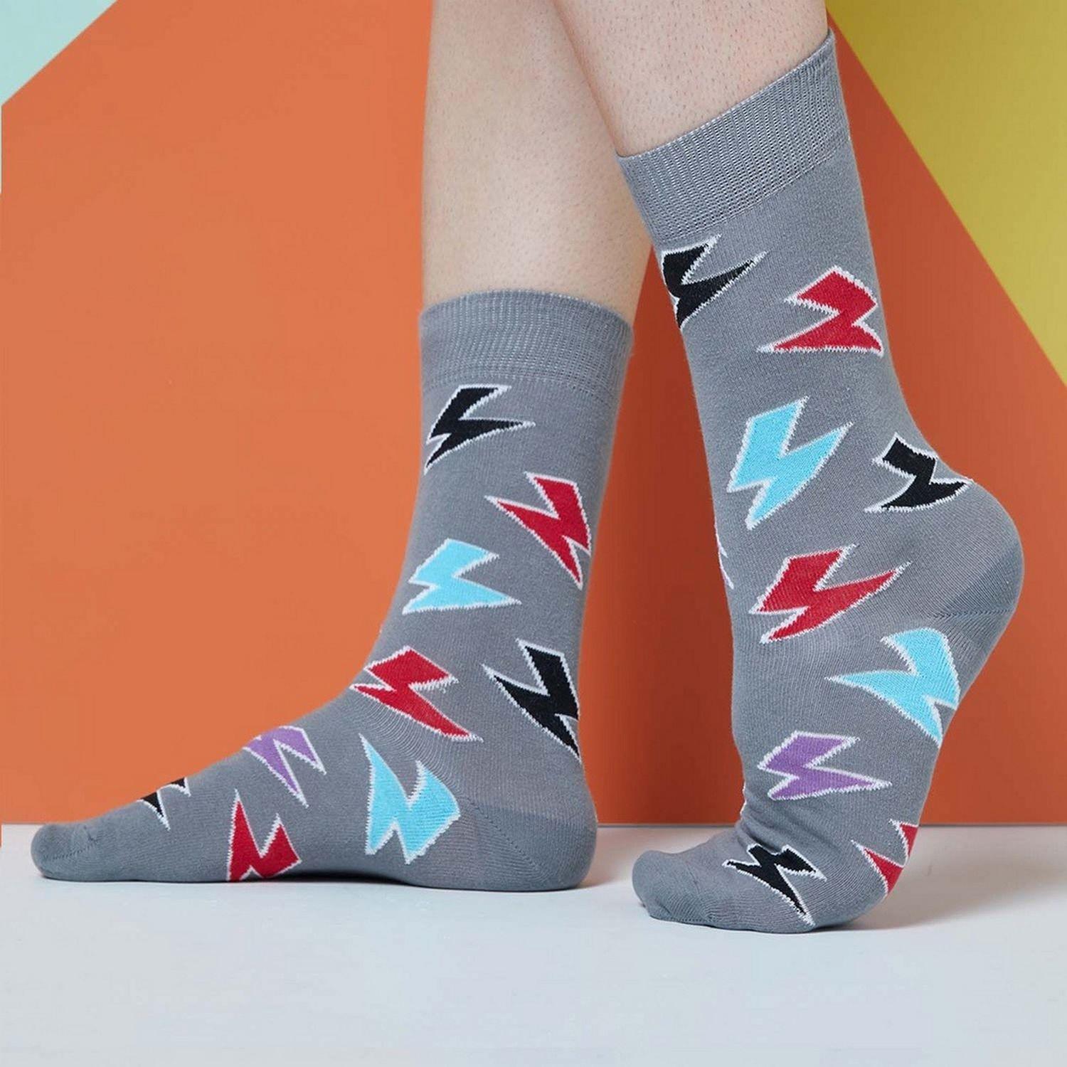 Scoks LIGHTNING BOLT Çorap
