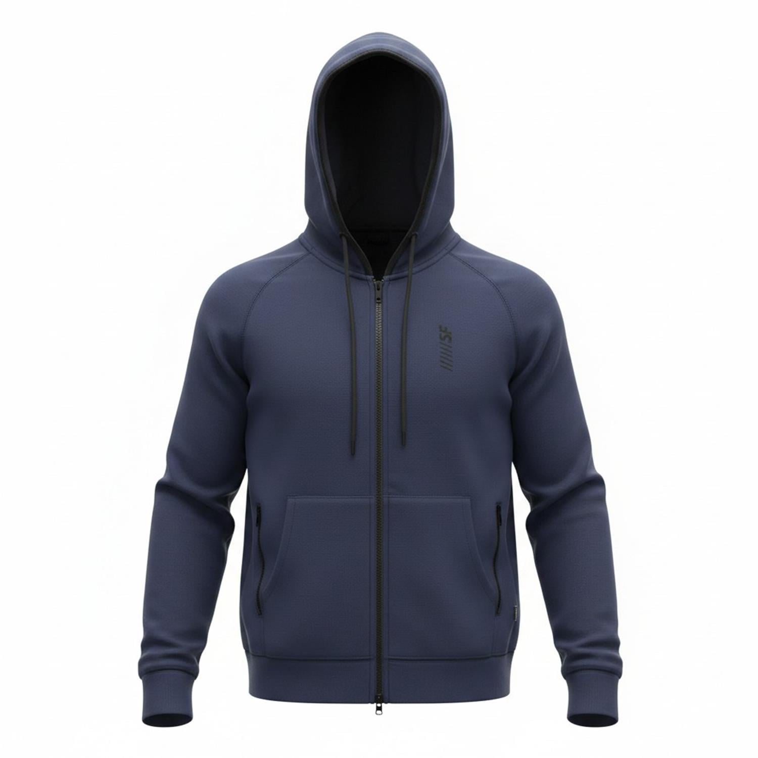 Superfly Kapüşonlu Erkek Tam Fermuar Sweatshirt SPF101232321715