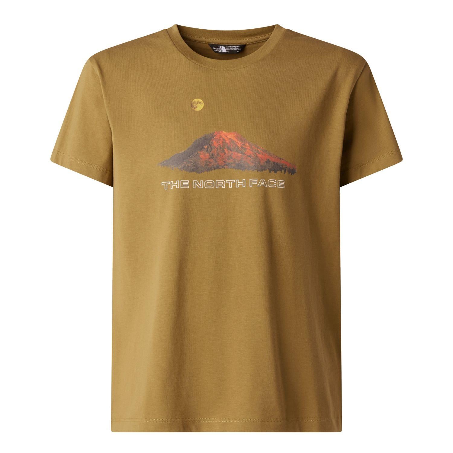 The North Face B MOUNTAIN NIGHT RELAXED SS TEE Genç Tişört NF0A8G1U2EL1