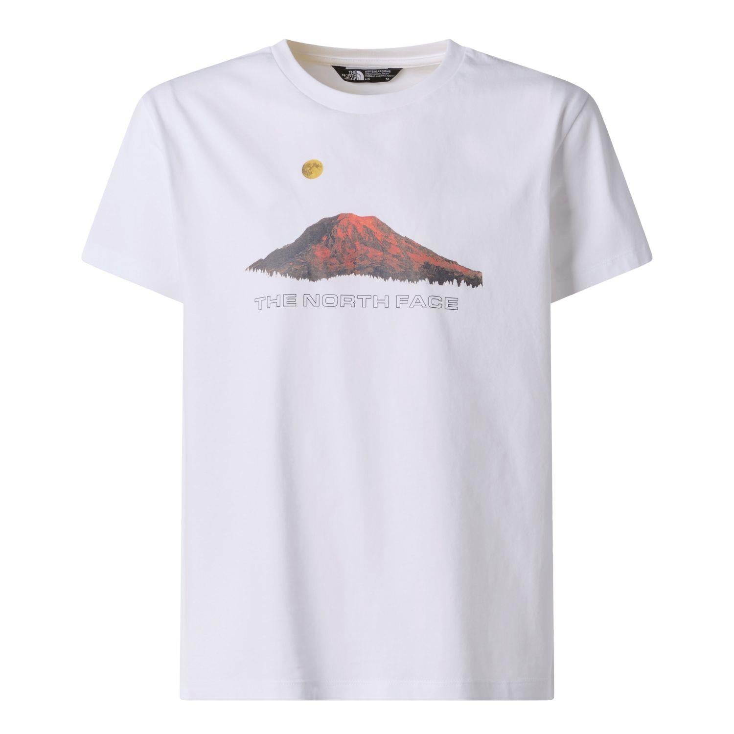 The North Face B MOUNTAIN NIGHT RELAXED SS TEE Genç Tişört NF0A8G1UFN41