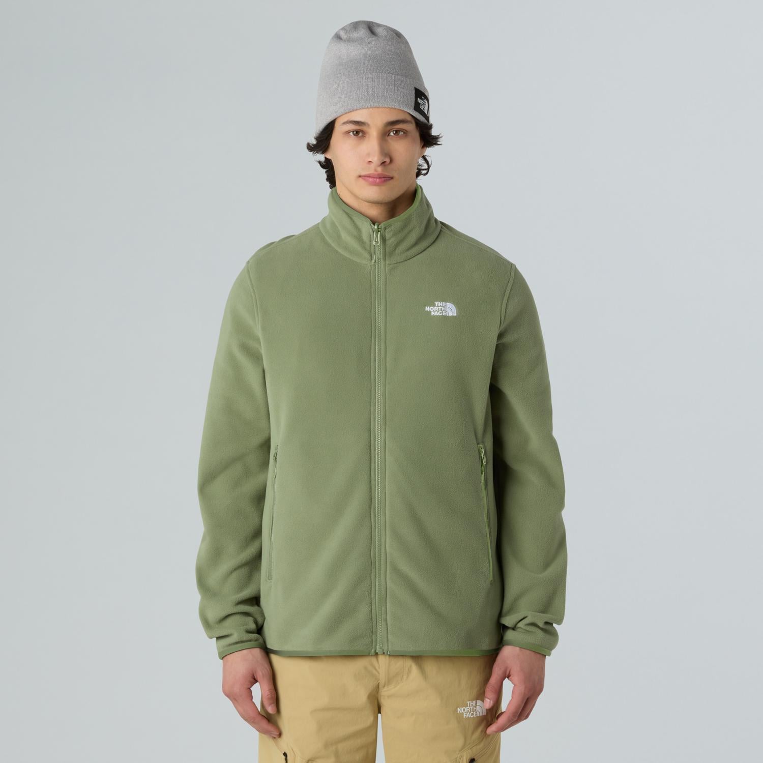 The North Face Erkek Glacier Tam Boy Fermuarlı Polar Nf0A8D0Rbo91