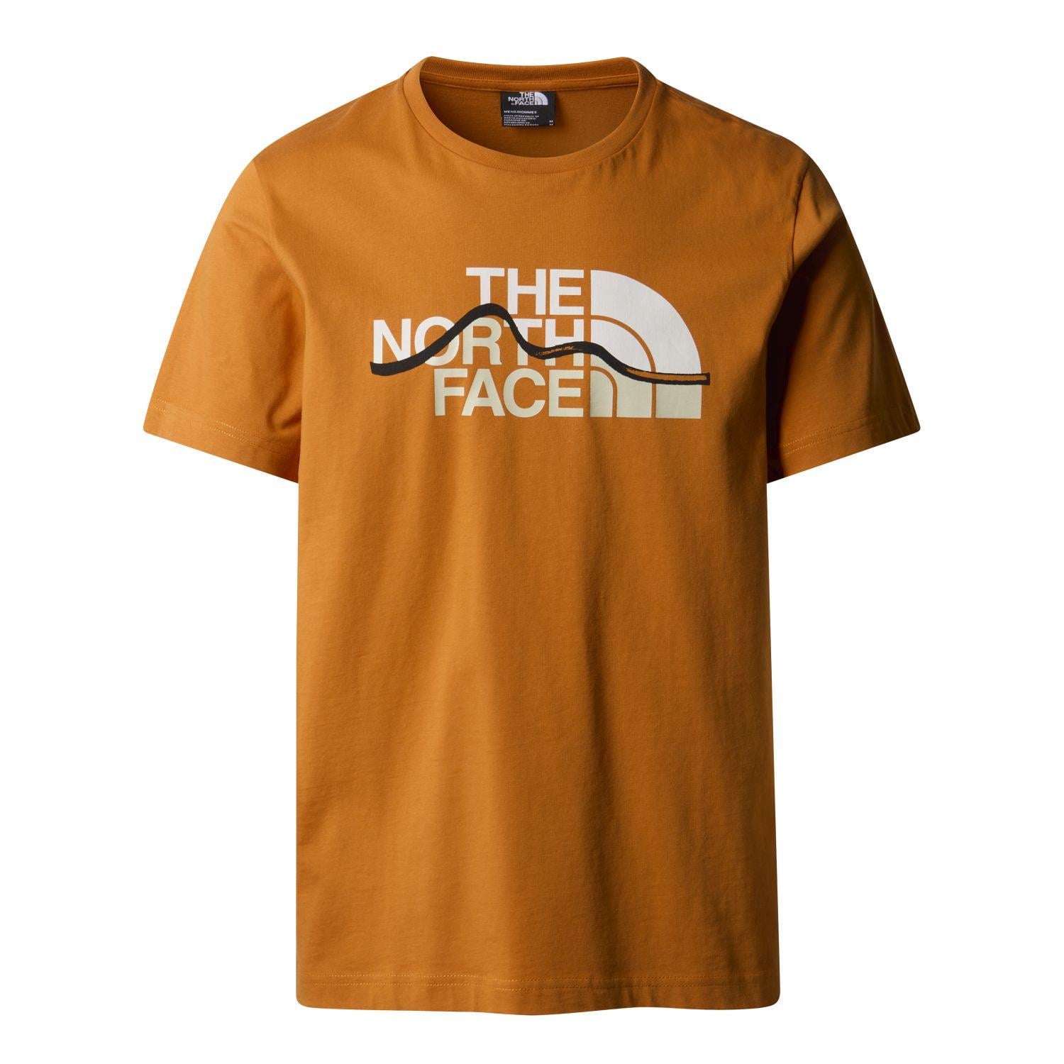 The North Face M MOUNTAIN LINE Erkek Tişört  NF0A87NTPCO1