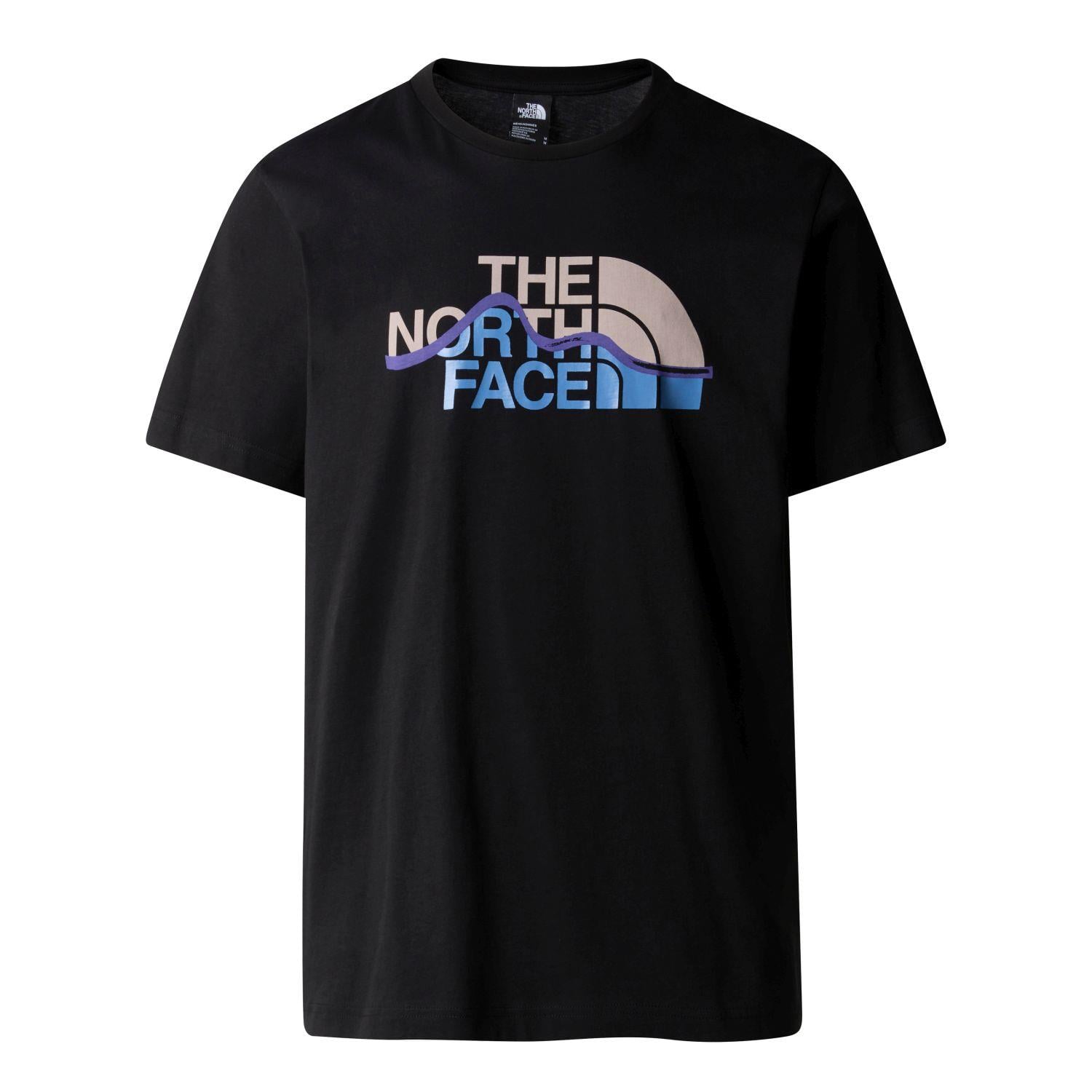 The North Face Erkek Kısa Kollu MOUNTAIN LINE Tişört NF0A87NTJK31