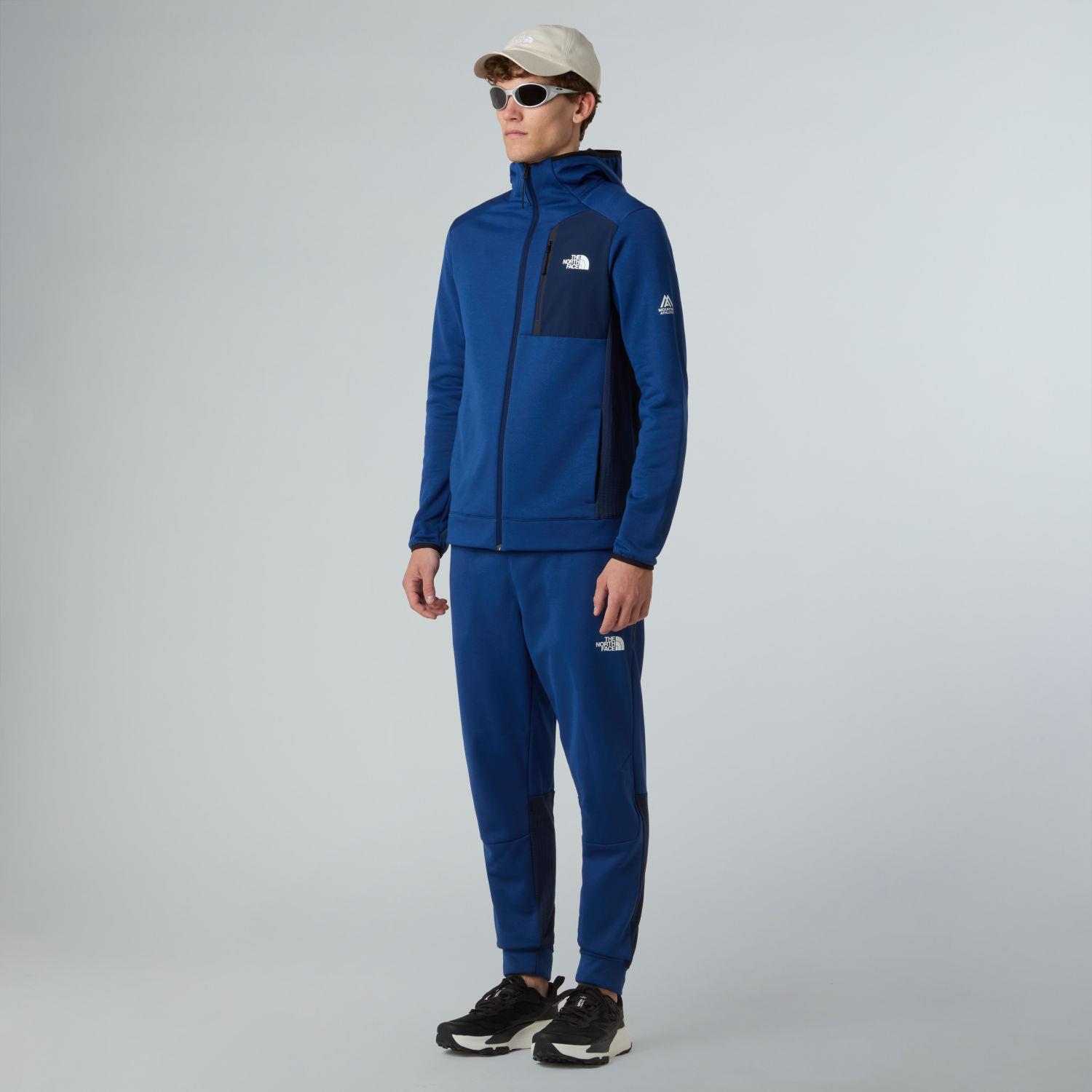 The North Face Erkek Mountain Athletics Tam Fermuarlı Kapüşonlu Polar Ceket Nf0A8Dy78Z41