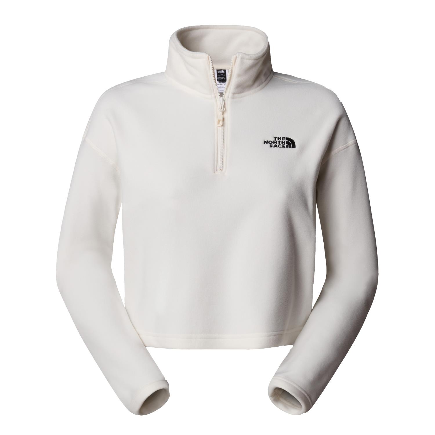 The North Face Kadın 100 GLACIER CROPPED YARIM FERMUAR POLAR NF0A855N4HP1