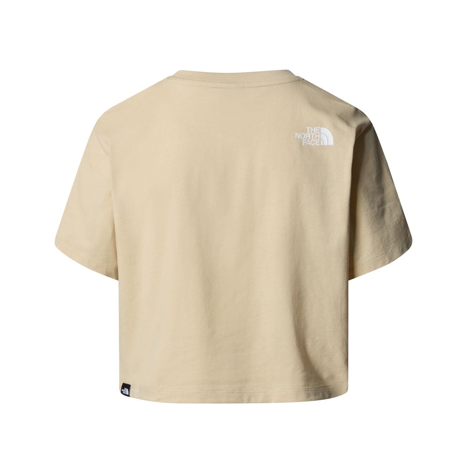 The North Face W SIMPLE DOME CROPPED SLIM  Kadın Tişört  NF0A87U43X41