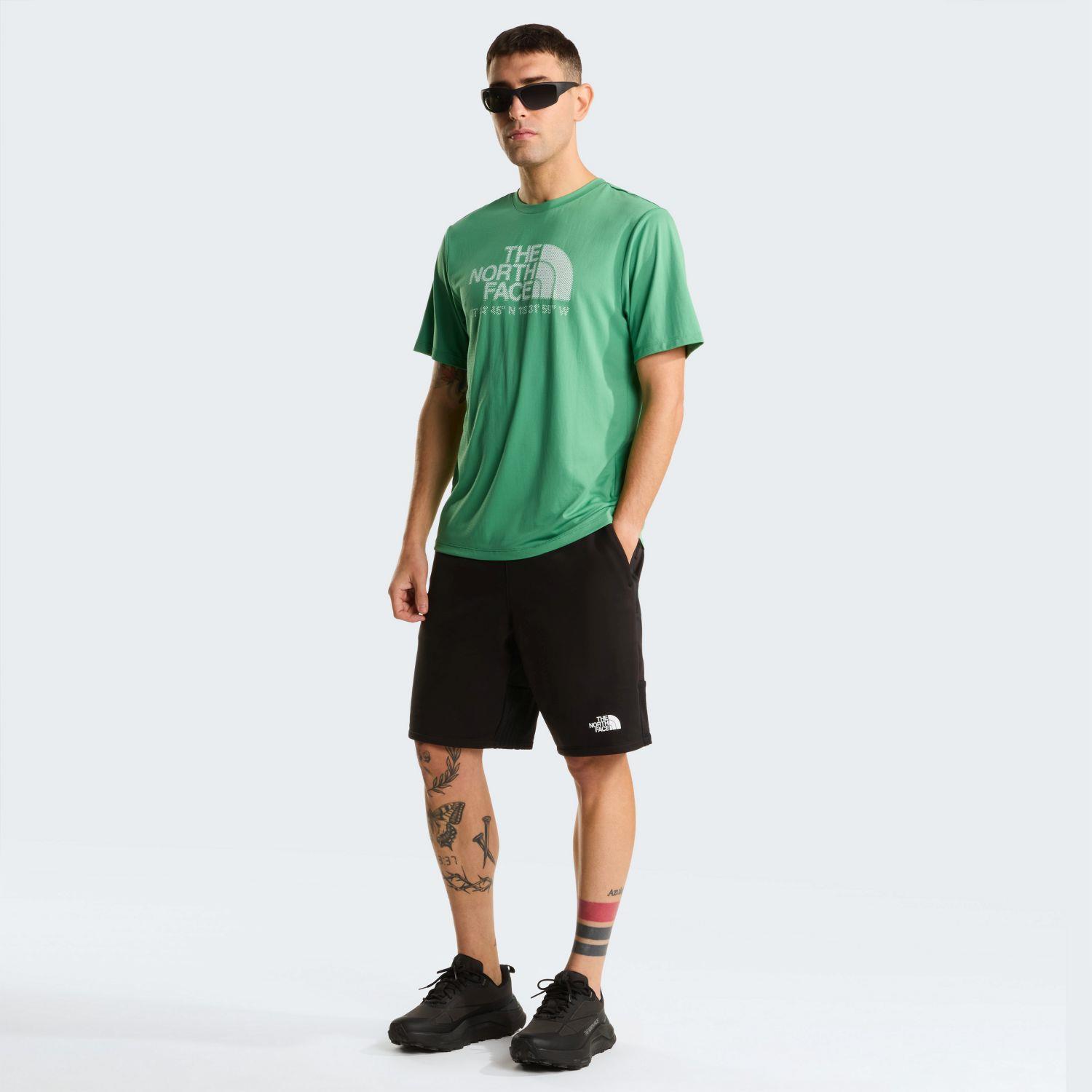 The North Face M 24/7 S/S TEE LOGO GRAPHIC REG Erkek Tişört NF0A8BEJG571