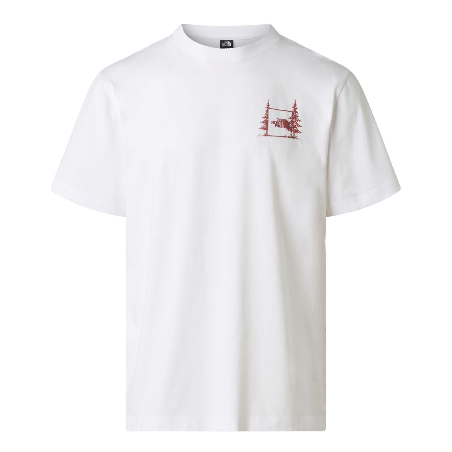The North Face M CAMPING RELAXED SHORT SLEEVE TEE-GRAPH Erkek Tişört NF0A8GQMFN41