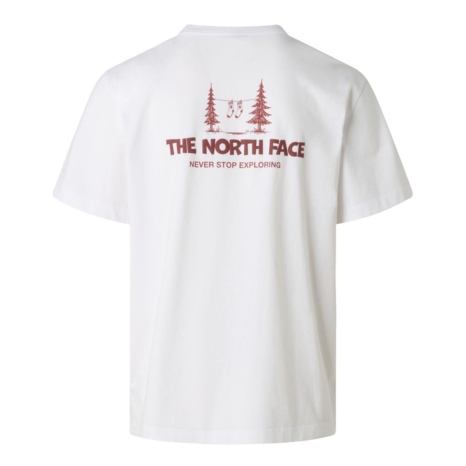 The North Face M CAMPING RELAXED SHORT SLEEVE TEE-GRAPH Erkek Tişört NF0A8GQMFN41