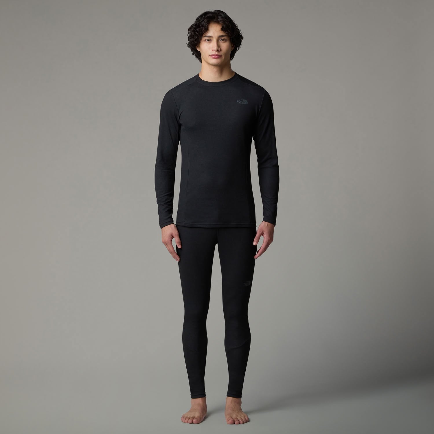 The North Face M EASY L/S CREW NECK Erkek Uzun Kollu Üst NF0A8BZZJK31