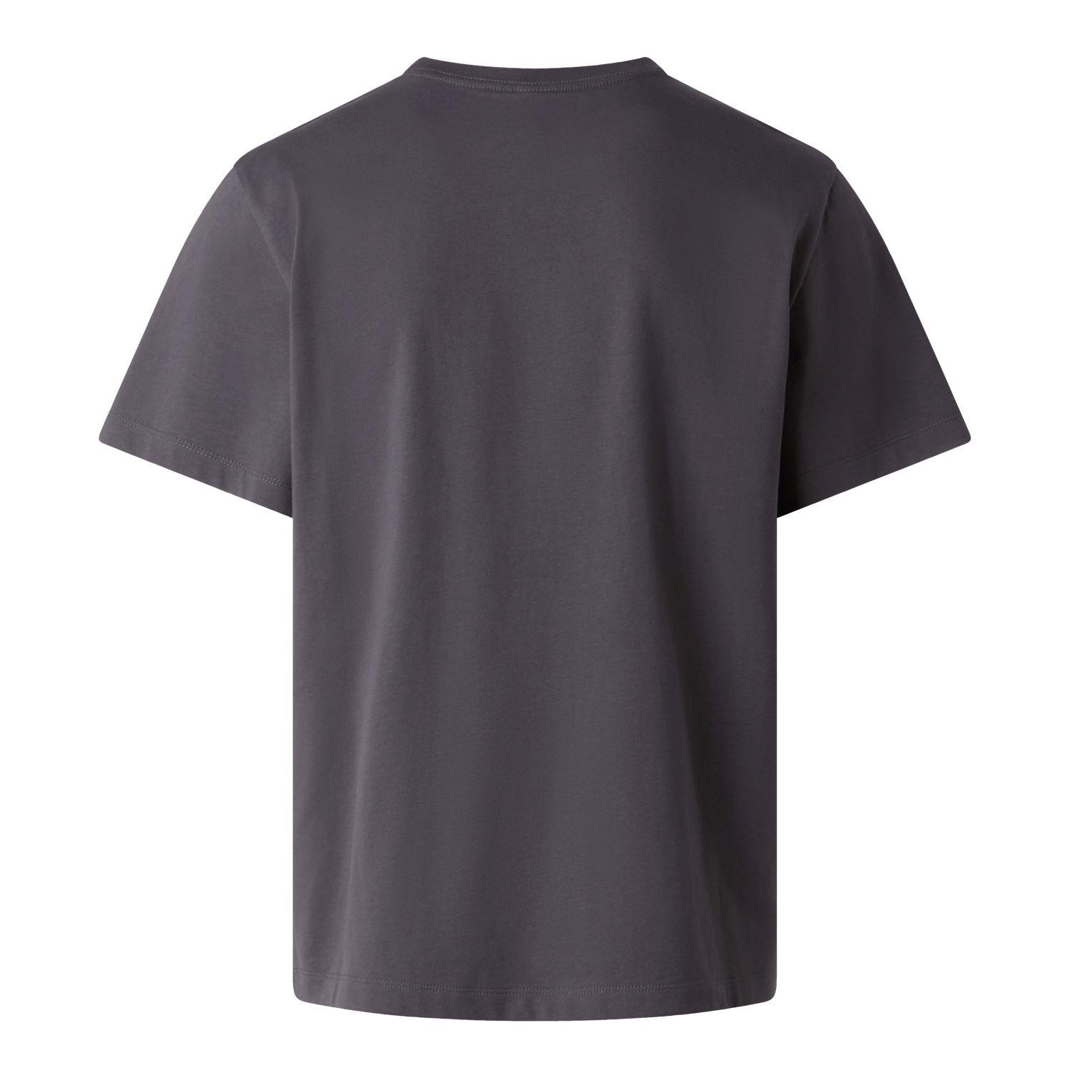 The North Face M ESSENTIAL CENTER LOGO RELAXED SHORT SL Erkek Tişört NF0A8GQERHI1