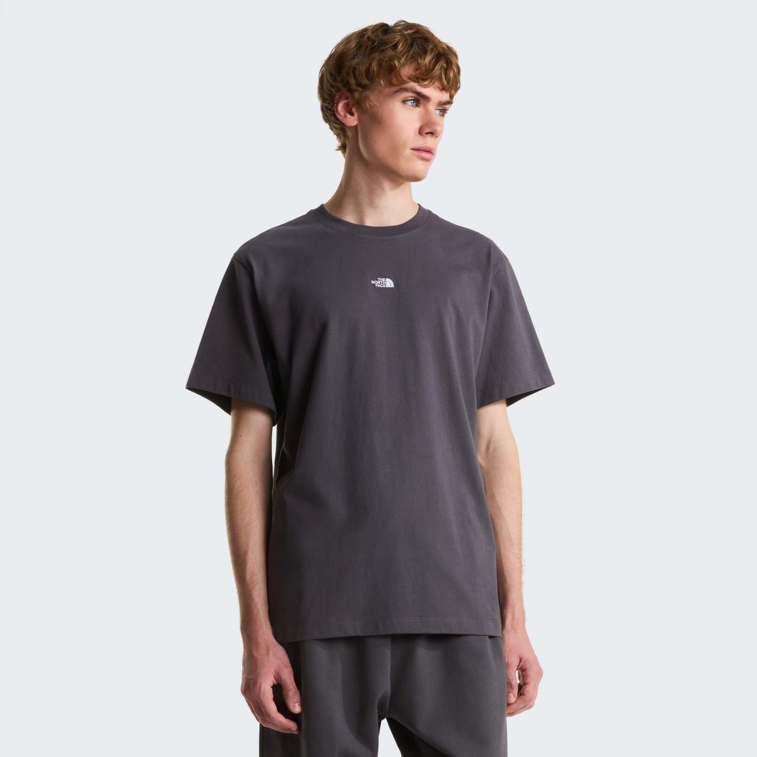The North Face M ESSENTIAL CENTER LOGO RELAXED SHORT SL Erkek Tişört NF0A8GQERHI1
