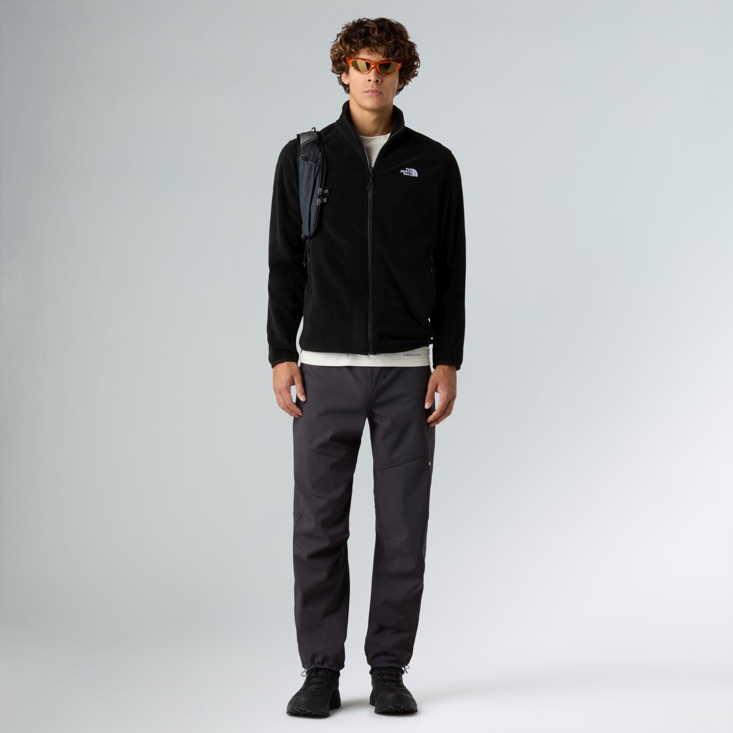 The North Face Erkek Glacier Tam Boy Fermuarlı Polar Nf0A8D0Rjk31