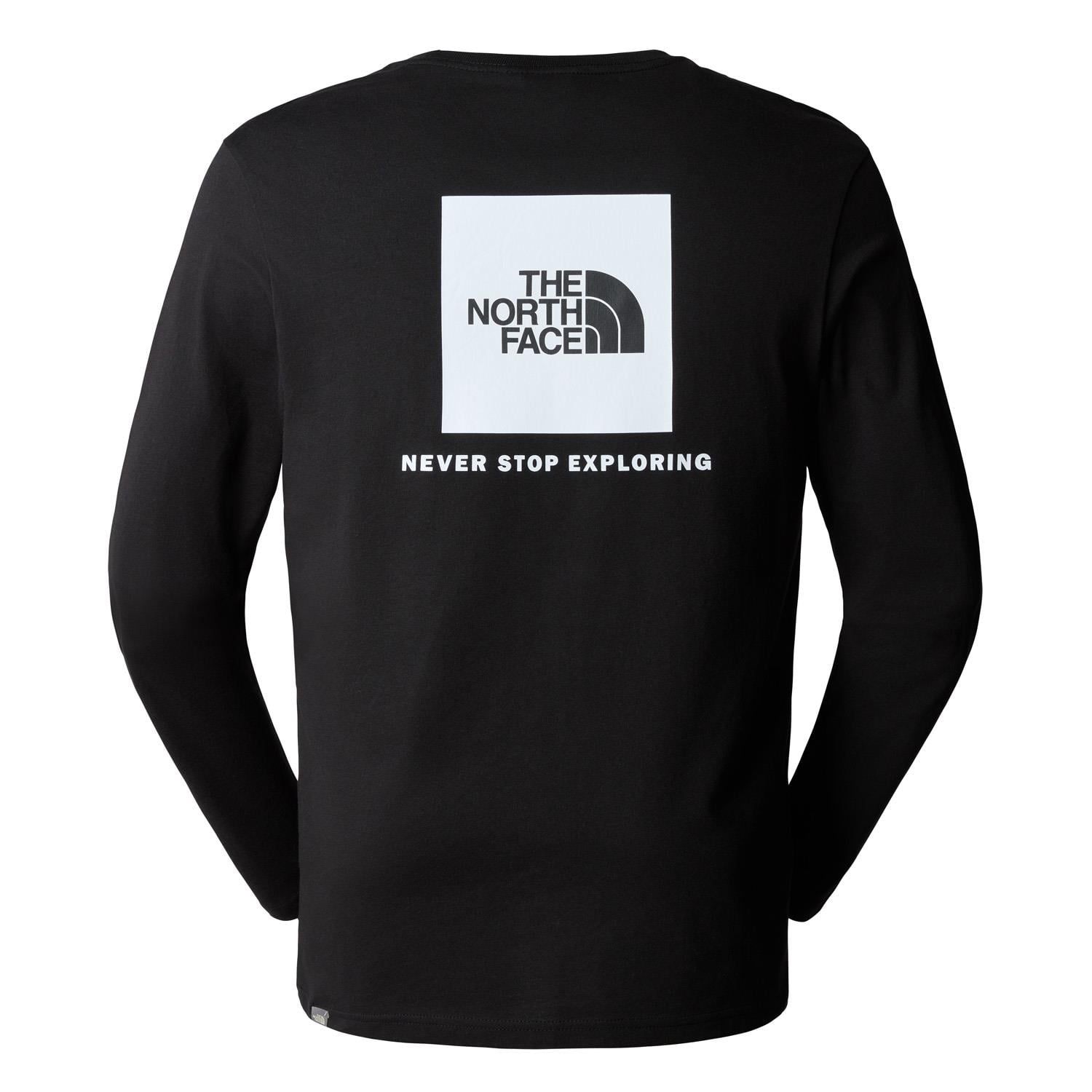 The North Face M L/S RED BOX - EU Erkek Tişört  NF0A493LJK31