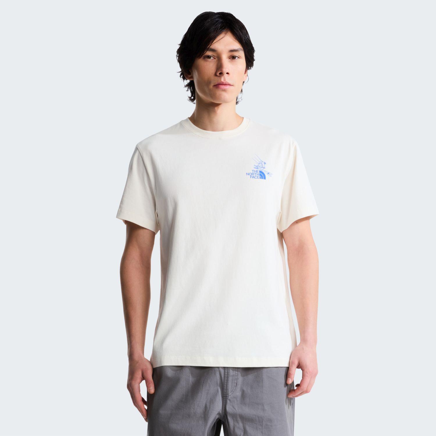 The North Face M MOUNTAIN CELEBRATION REGULAR SHORT SLE Erkek Tişört NF0A8G9ZQLI1