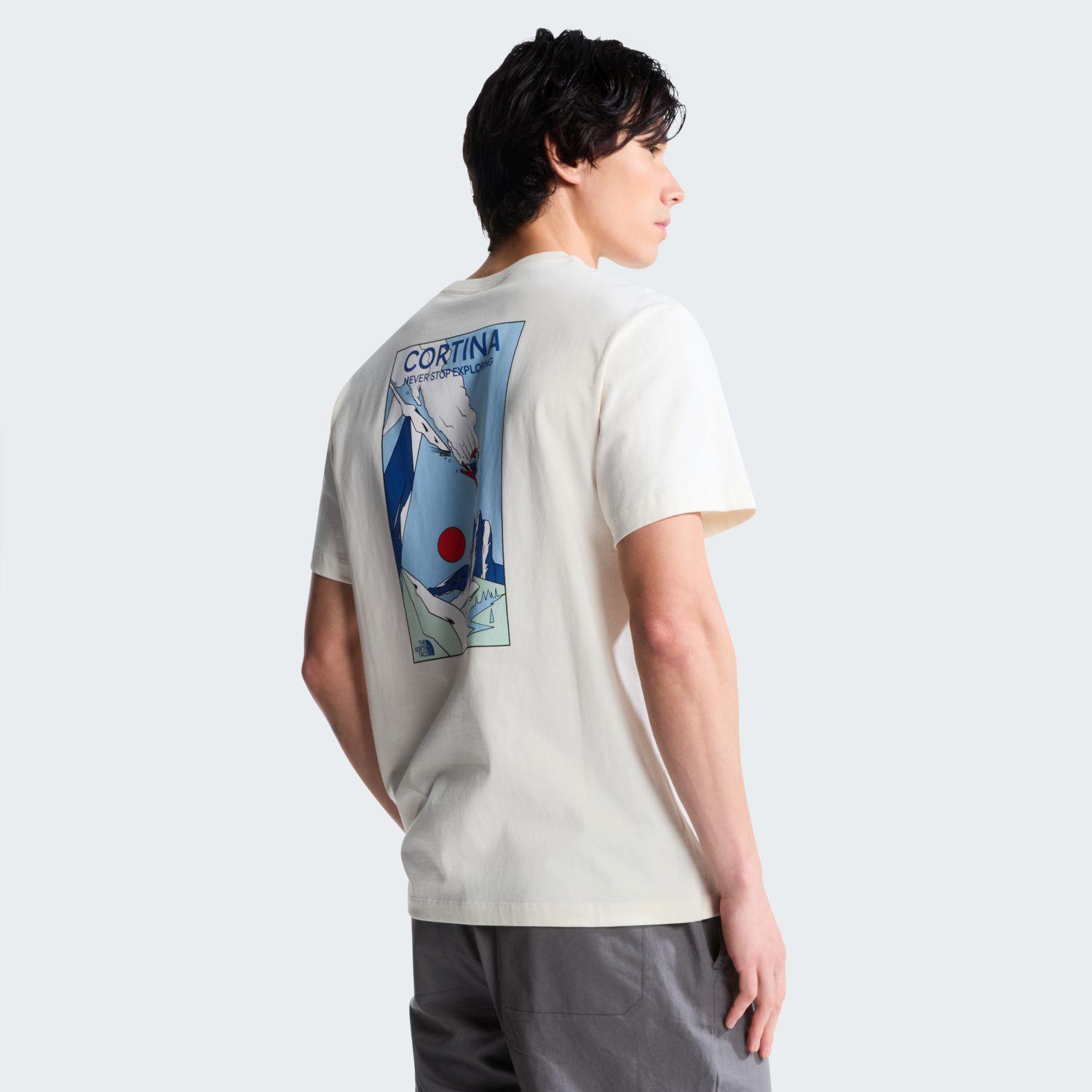 The North Face M MOUNTAIN CELEBRATION REGULAR SHORT SLE Erkek Tişört NF0A8G9ZQLI1