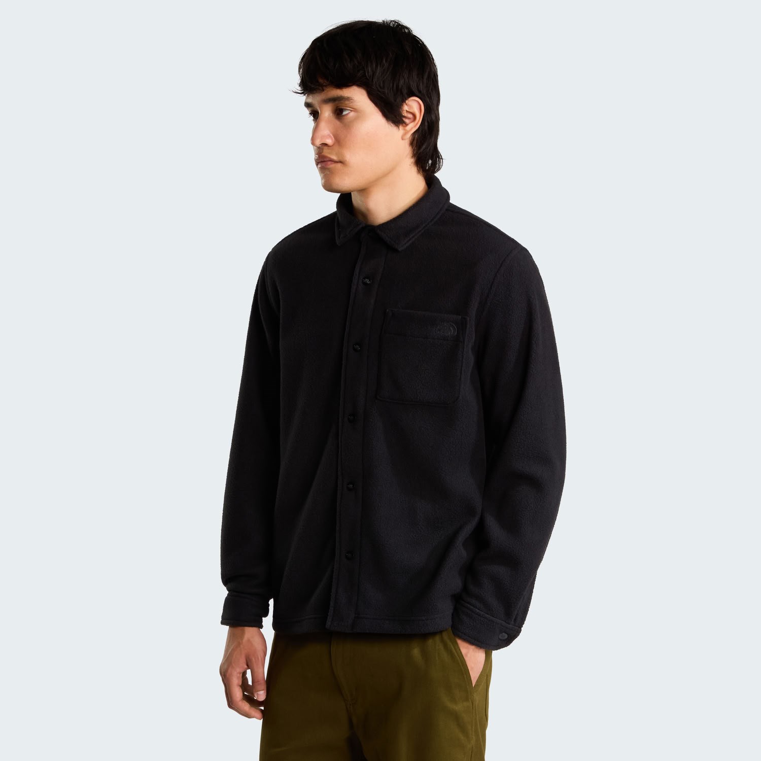 The North Face M OPEN RANGE FLEECE LONG SLEEVE SHIRT Erkek Ceket NF0A8JK3JK31