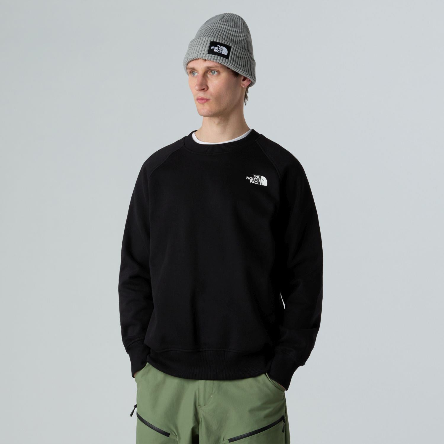 The North Face M RAGLAN BOX NSE REGULAR CREW Erkek Sweatshirt NF0A89FAJK31