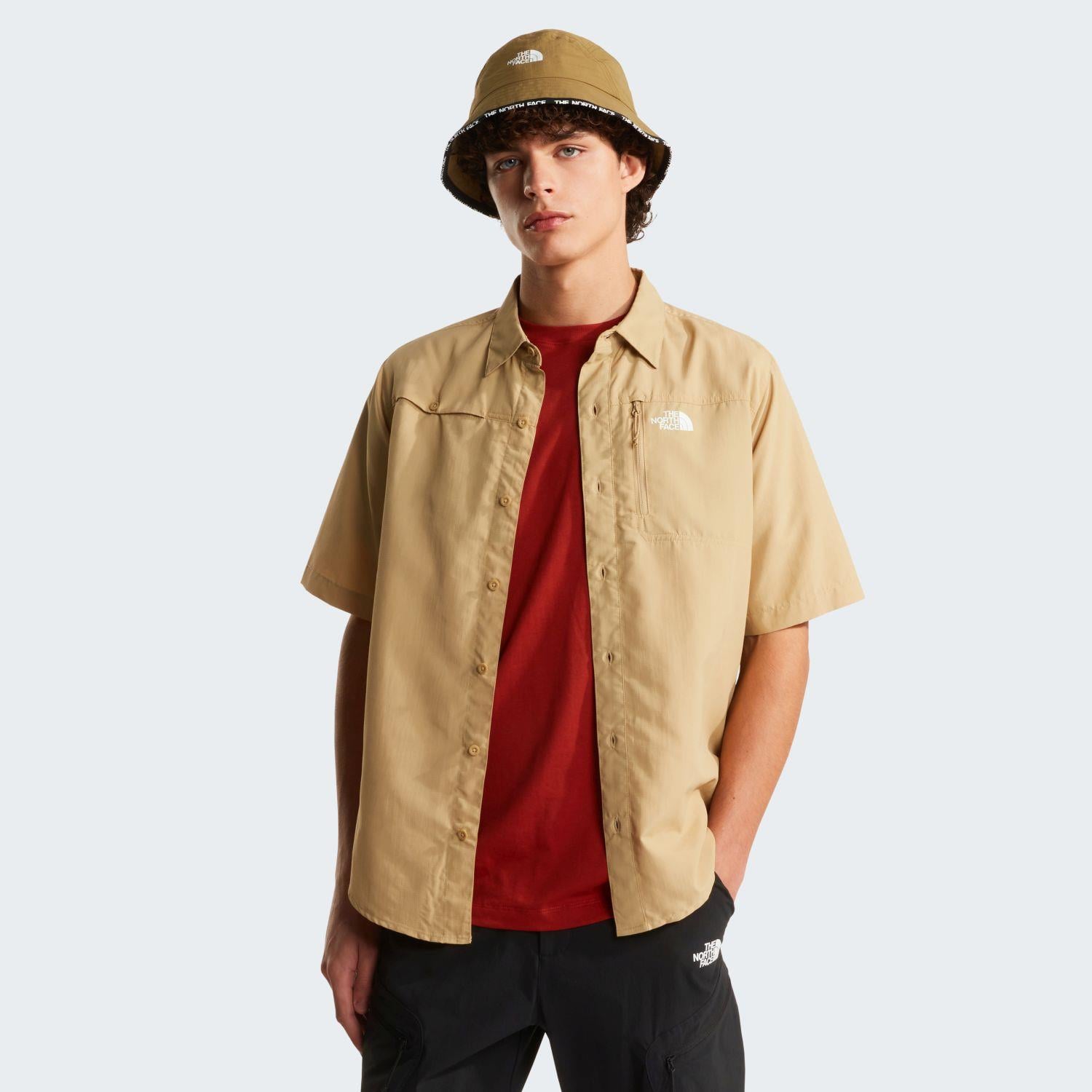 The North Face M SEQUOIA SHORT SLEEVE SHIRT Erkek Tişört NF0A8FU6LK51