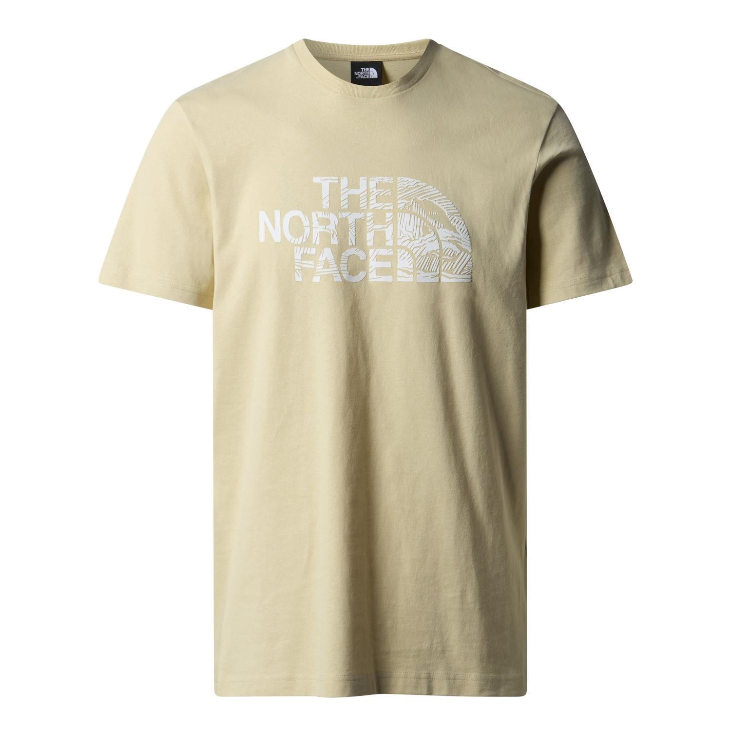 The North Face M WOODCUT DOME Erkek Tişört  NF0A87NX3X41