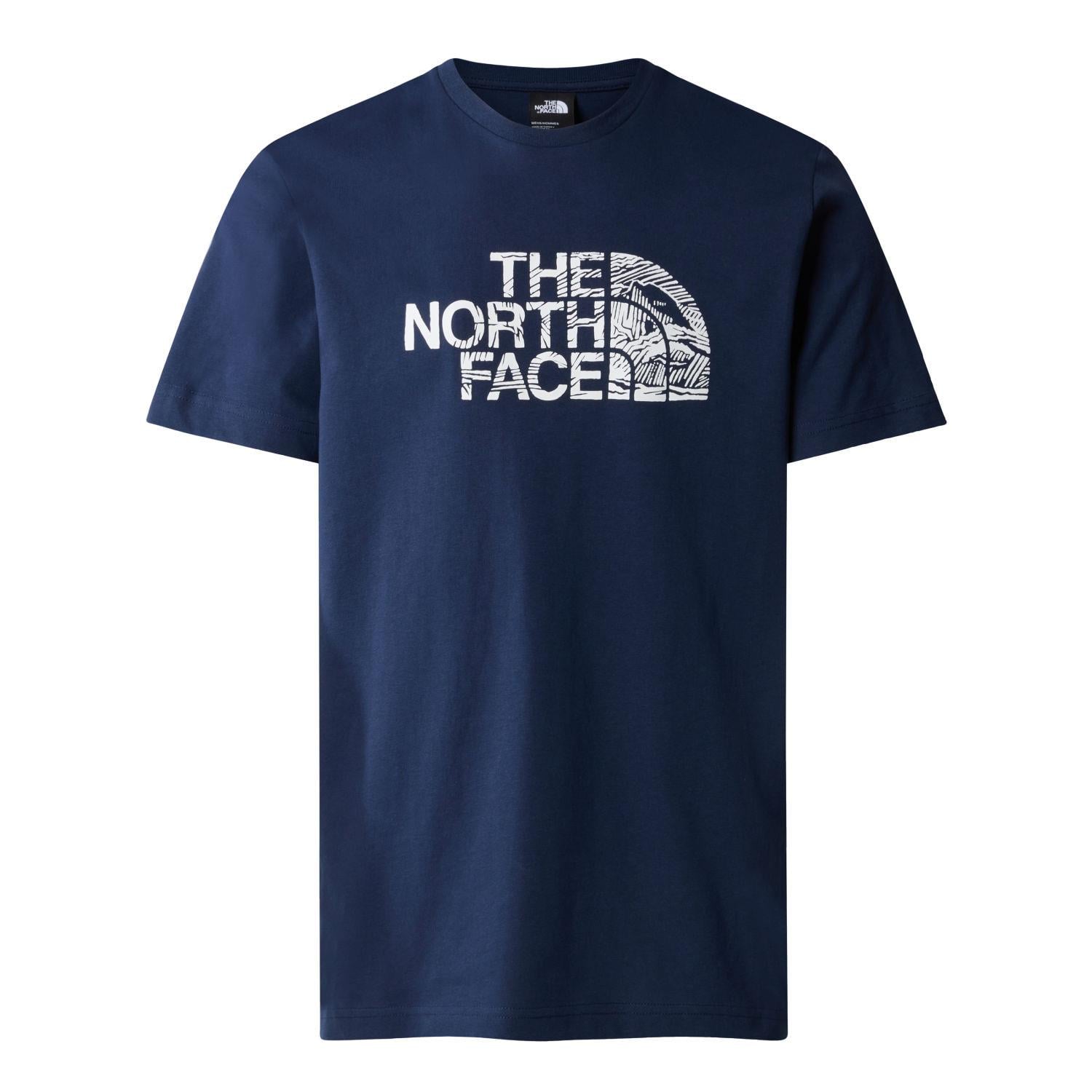 The North Face M WOODCUT DOME Erkek Tişört  NF0A87NX8K21