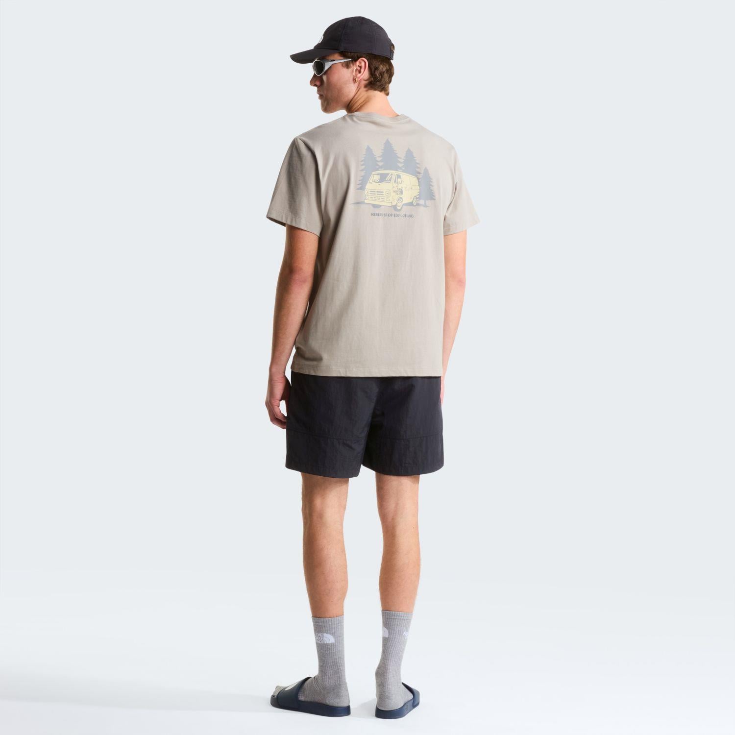The North Face M VAN LIFE RELAXED SHORT SLEEVE TEE-GRAP Erkek Tişört NF0A8GQN2MB1