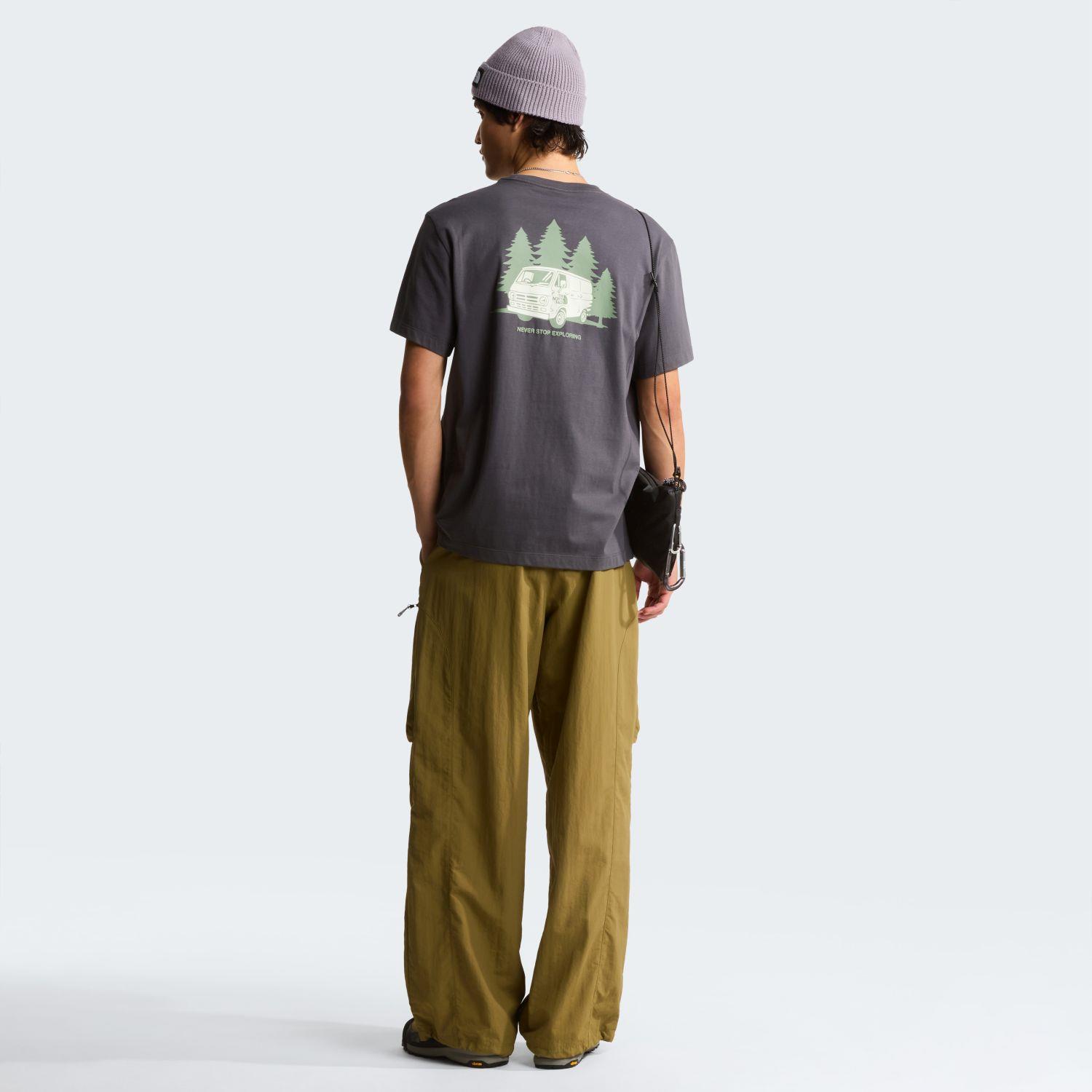 The North Face M VAN LIFE RELAXED SHORT SLEEVE TEE-GRAP Erkek Tişört NF0A8GQNRHI1