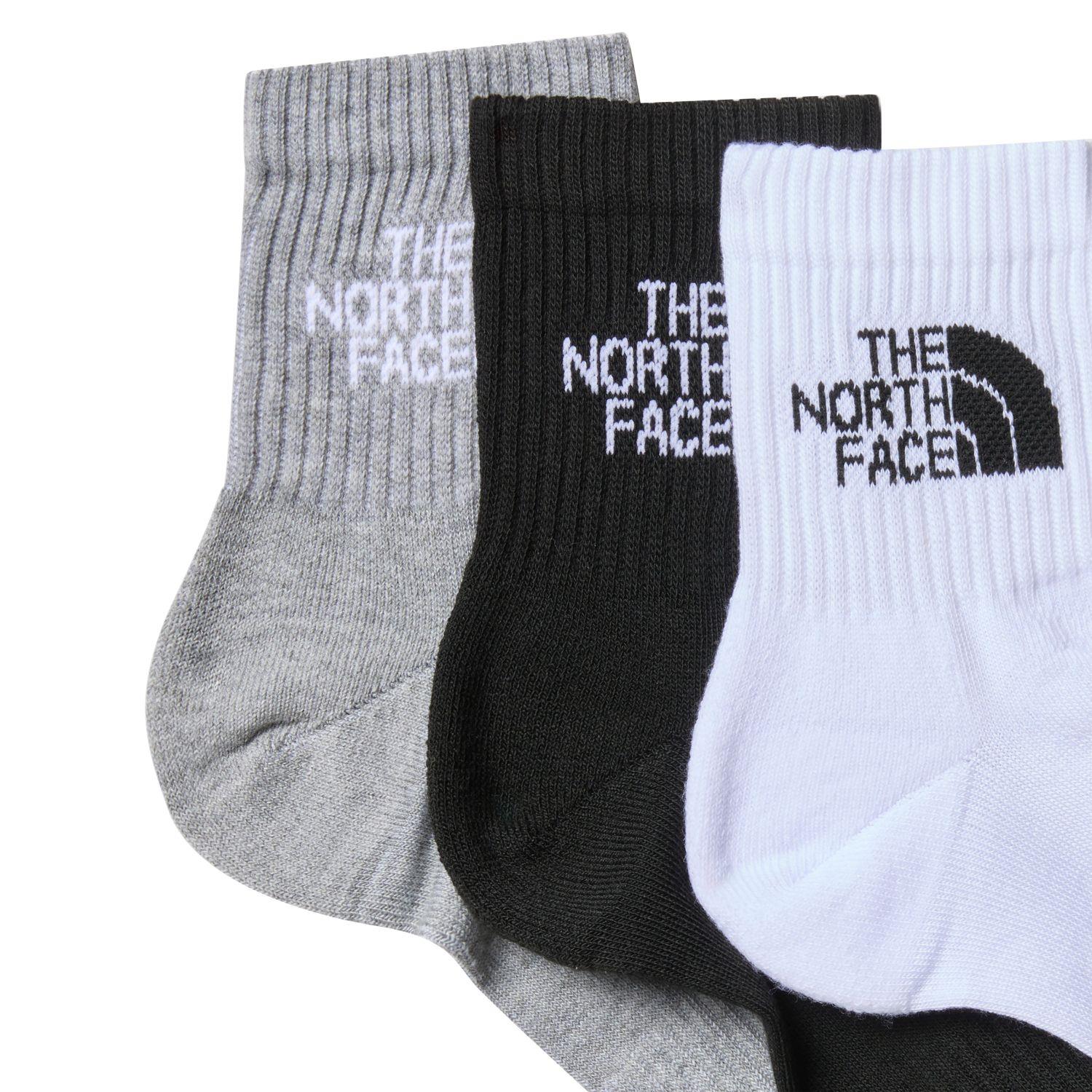 The North Face MULTI SPORT CUSH QUARTER SOCK 3P 3lü Unisex Çorap NF0A882G3OW1