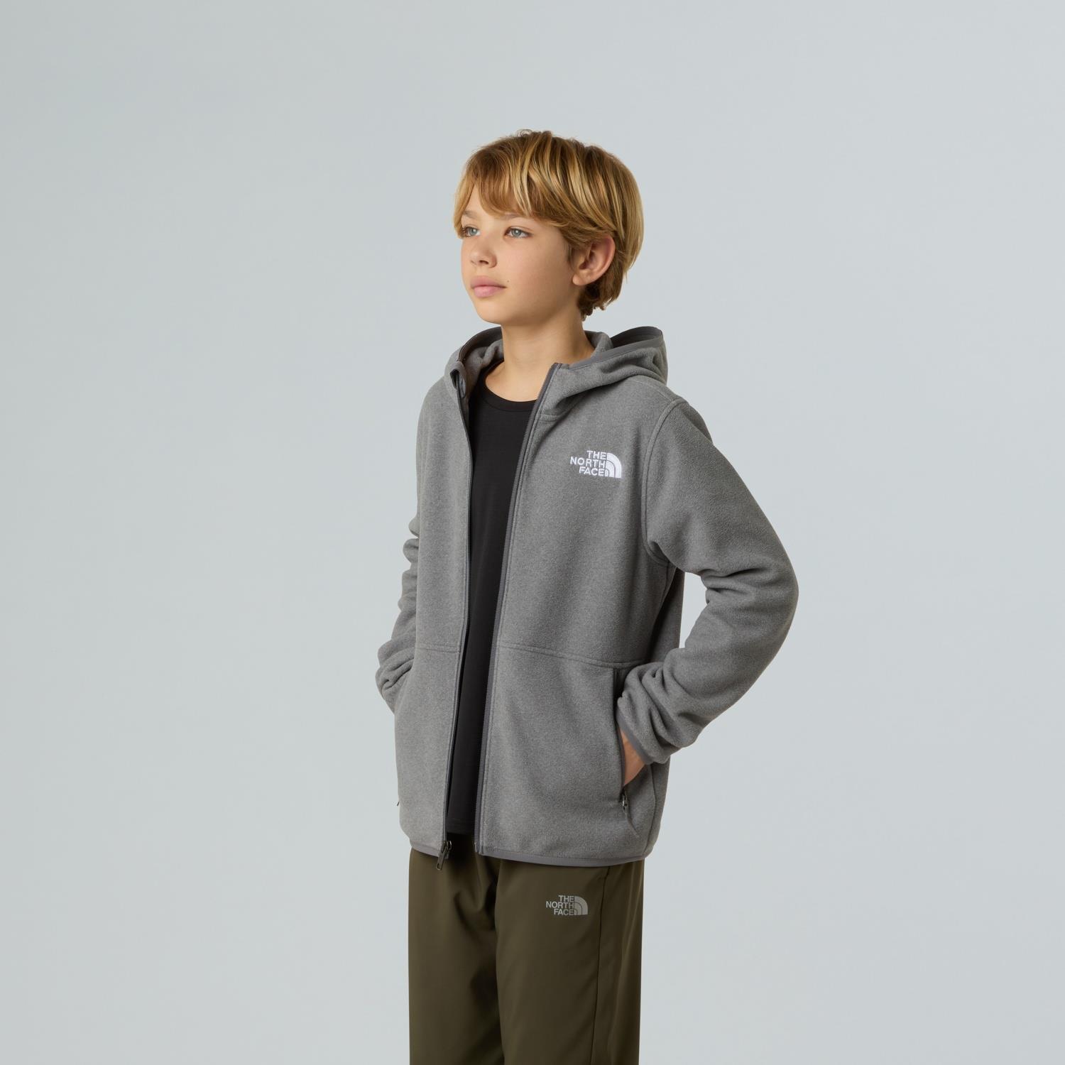 The North Face Teen Tam  Fermuarlı Genç Çocuk Glacier Polar NF0A8CVFCQI1