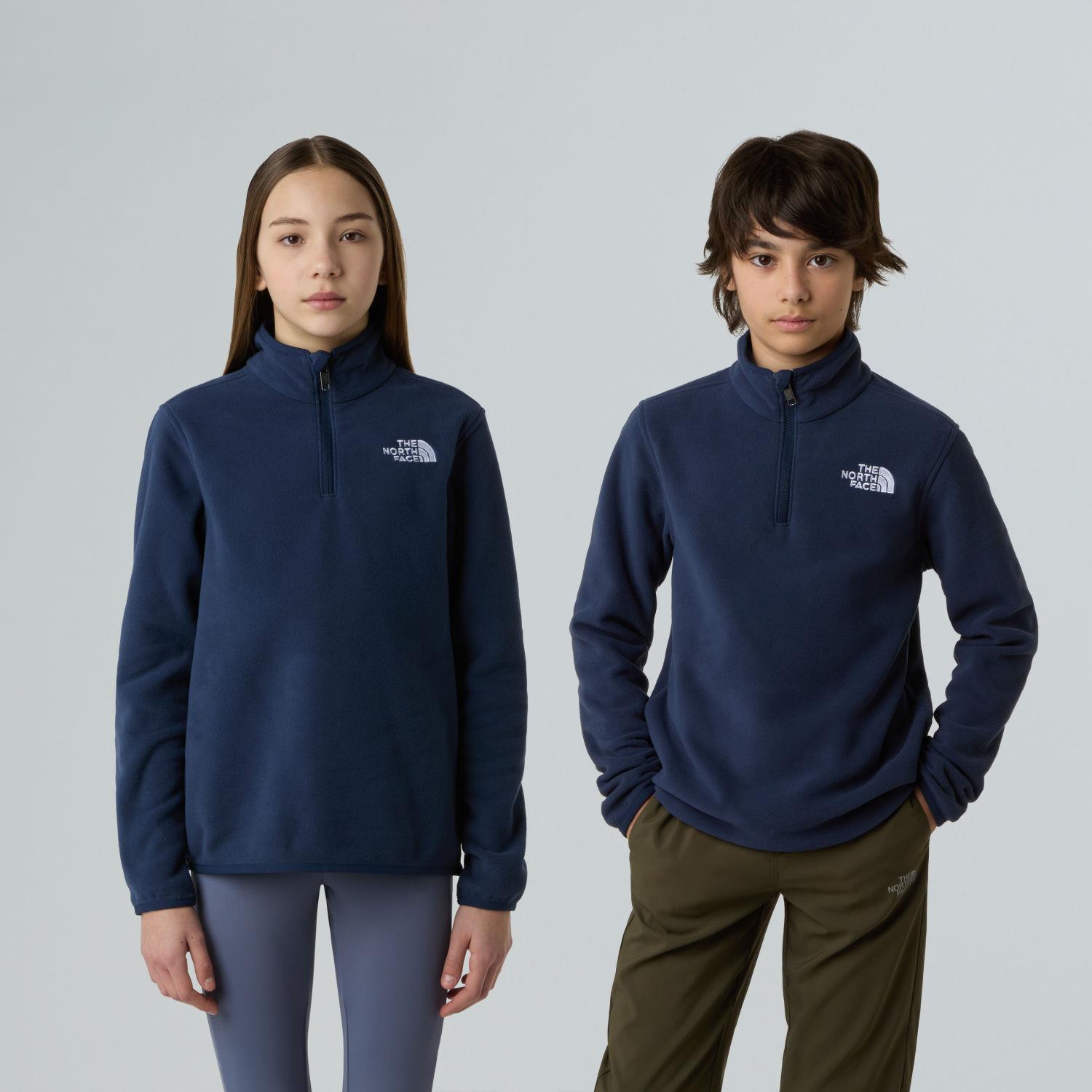 The North Face Teen Glacıer 1/4 Fermuarlı Genç Çocuk Glacier Polar NF0A8CVG8K21