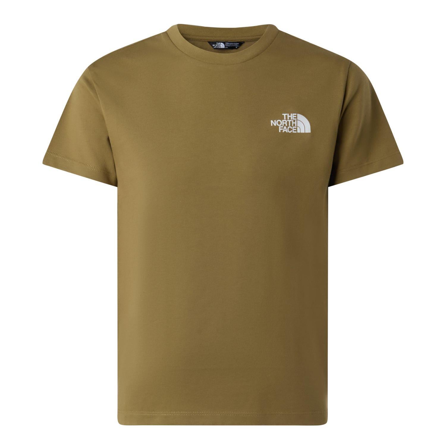 The North Face TEEN SIMPLE DOME REGULAR SS TEE Genç Tişört NF0A87T42EL1