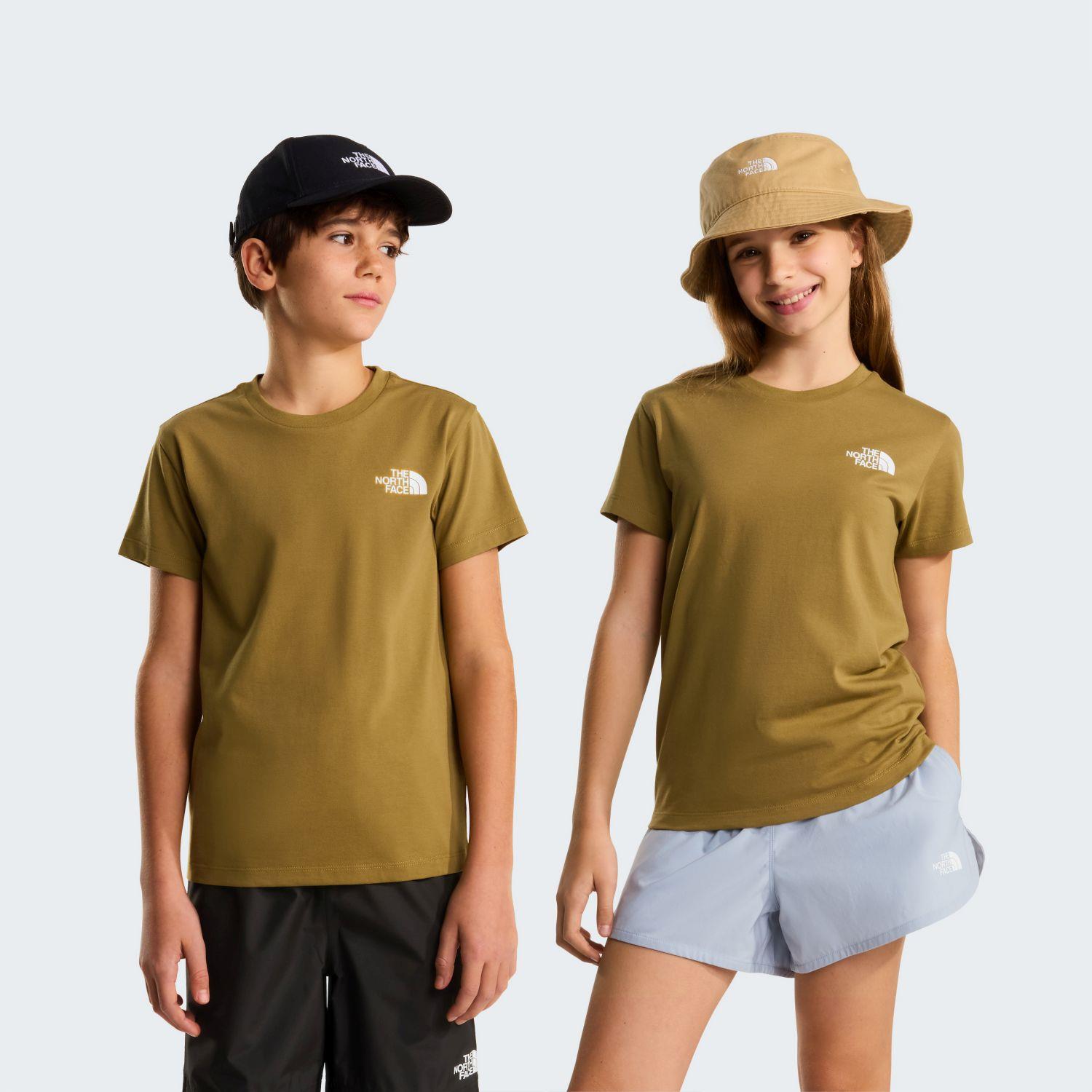 The North Face TEEN SIMPLE DOME REGULAR SS TEE Genç Tişört NF0A87T42EL1