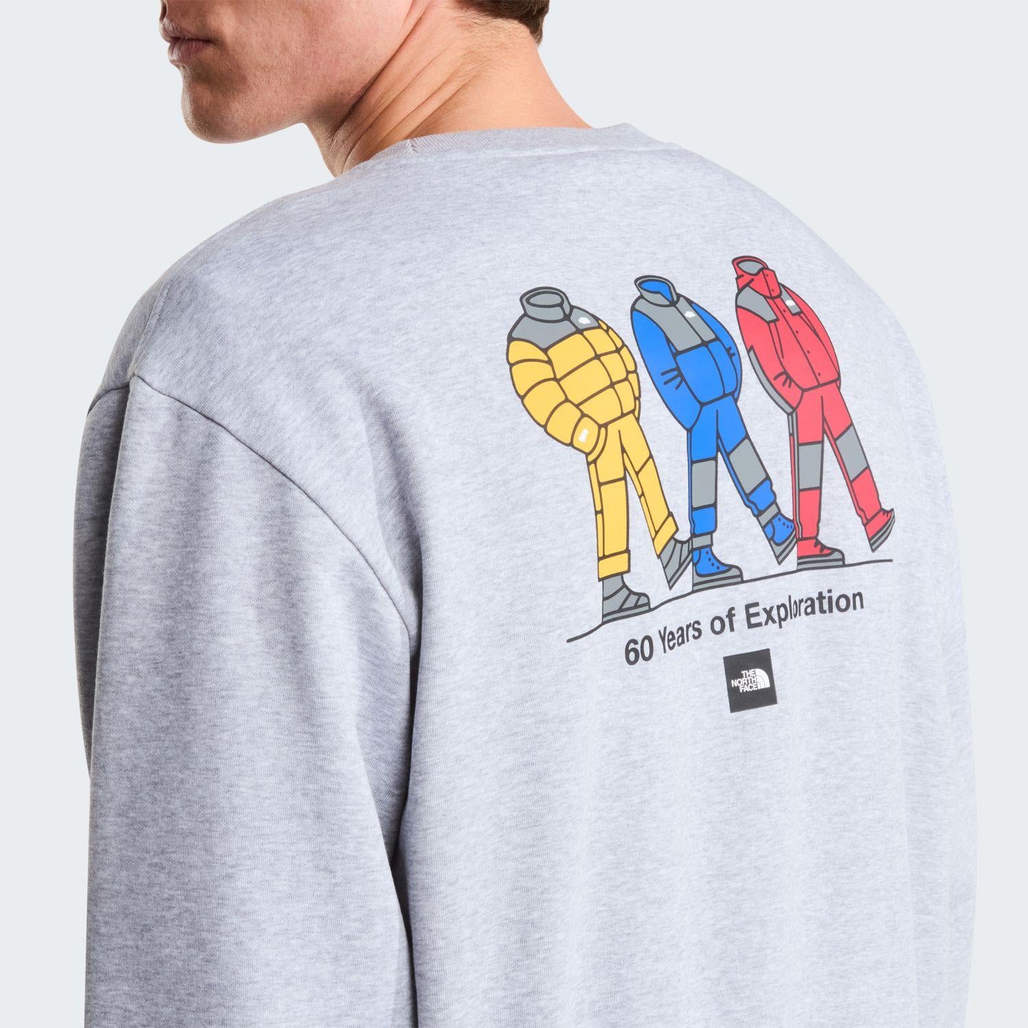 The North Face U TNF CELEBRATION RELAXED CREW-GRAPHIC Erkek Sweatshirt NF0A8GATDYX1