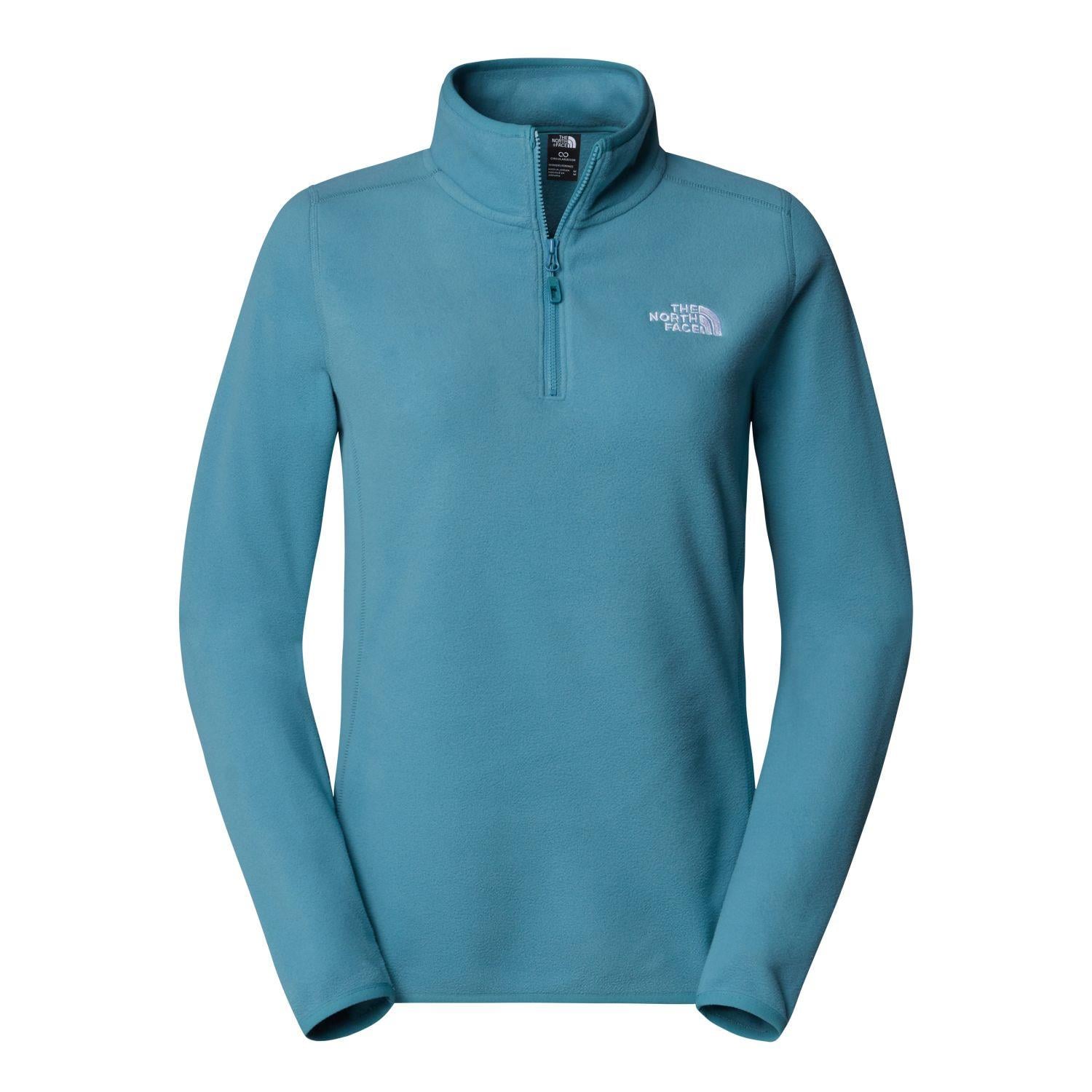 The North Face W 100 GLACIER Kadın Yarım Fermuar Polar NF0A855M1OM1