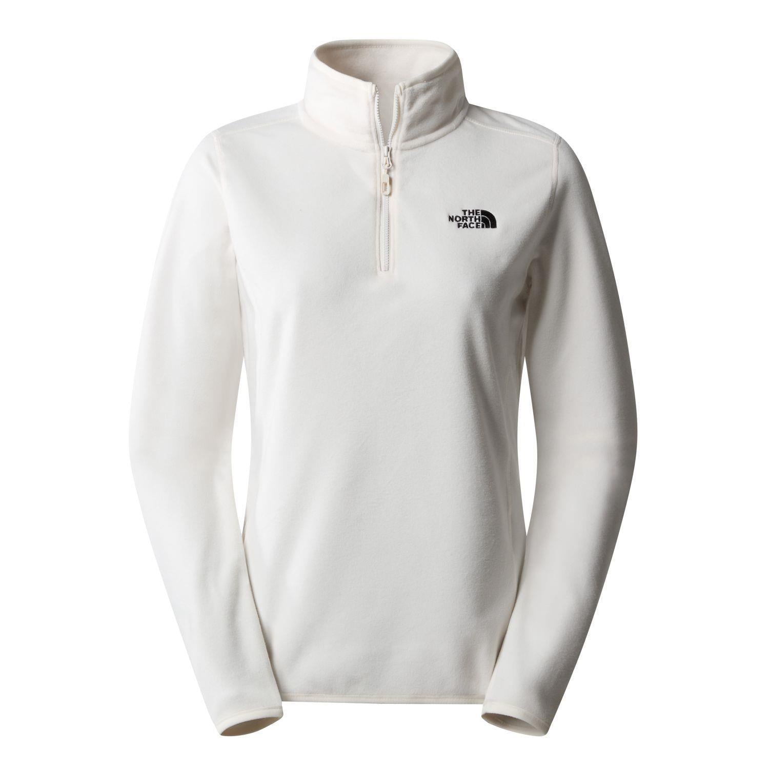 The North Face W 100 GLACIER Kadın Yarım Fermuar Polar NF0A855MN3N1