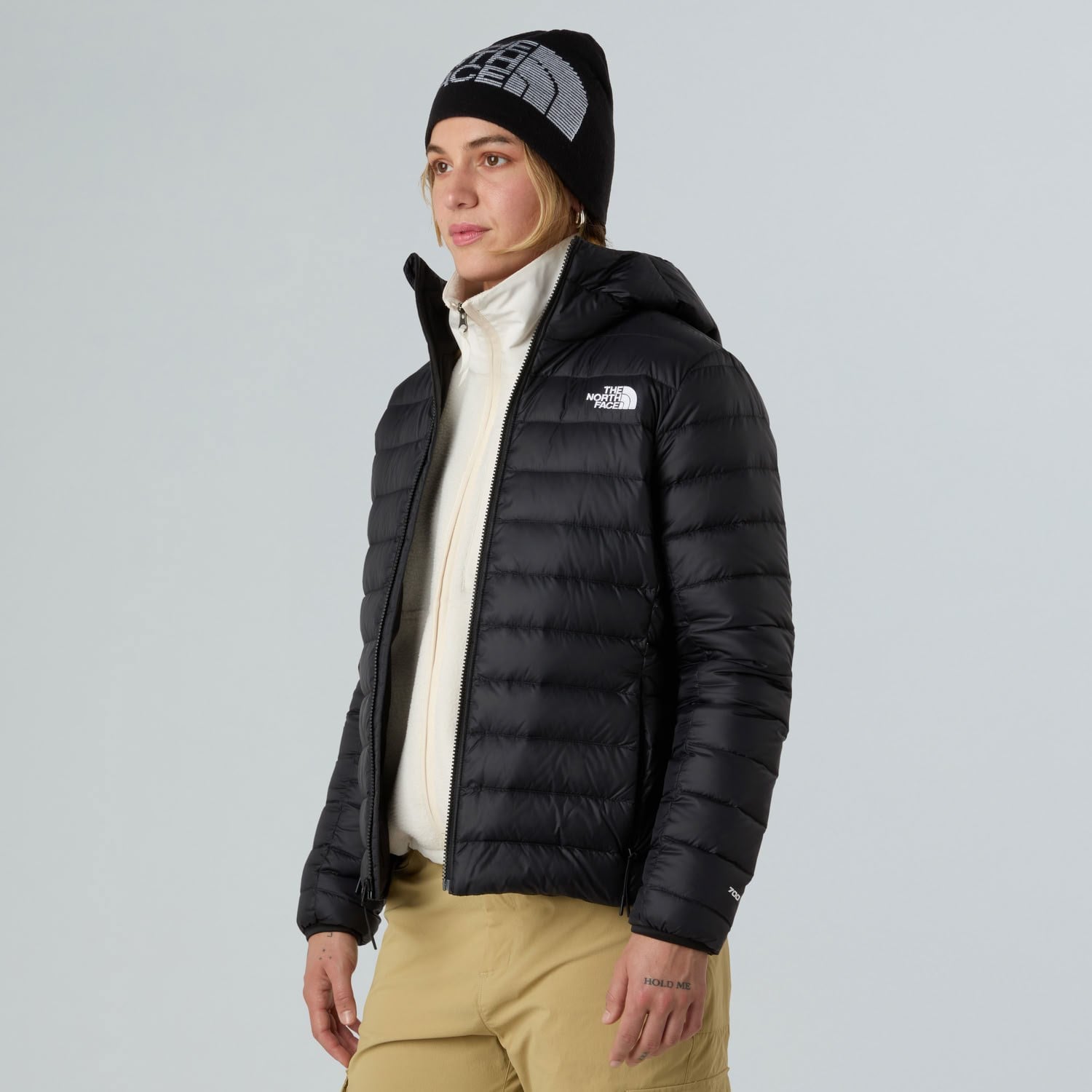 The North Face W CLASSIC DOWN HOODED JACKET Kadın Ceket NF0A8D3EJK31
