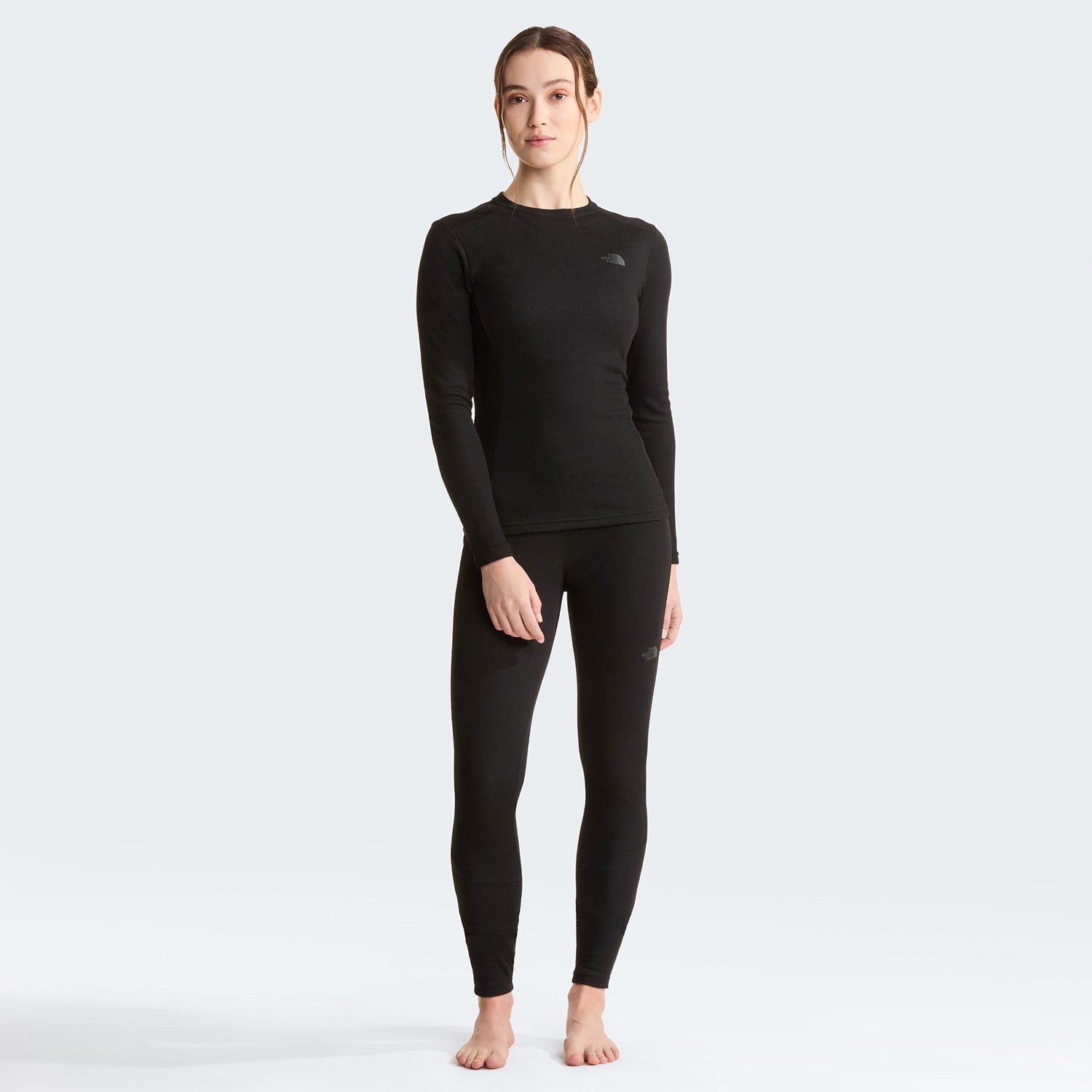 The North Face W EASY L/S CREW NECK Kadın Uzun Kollu Üst NF0A8E1FJK31