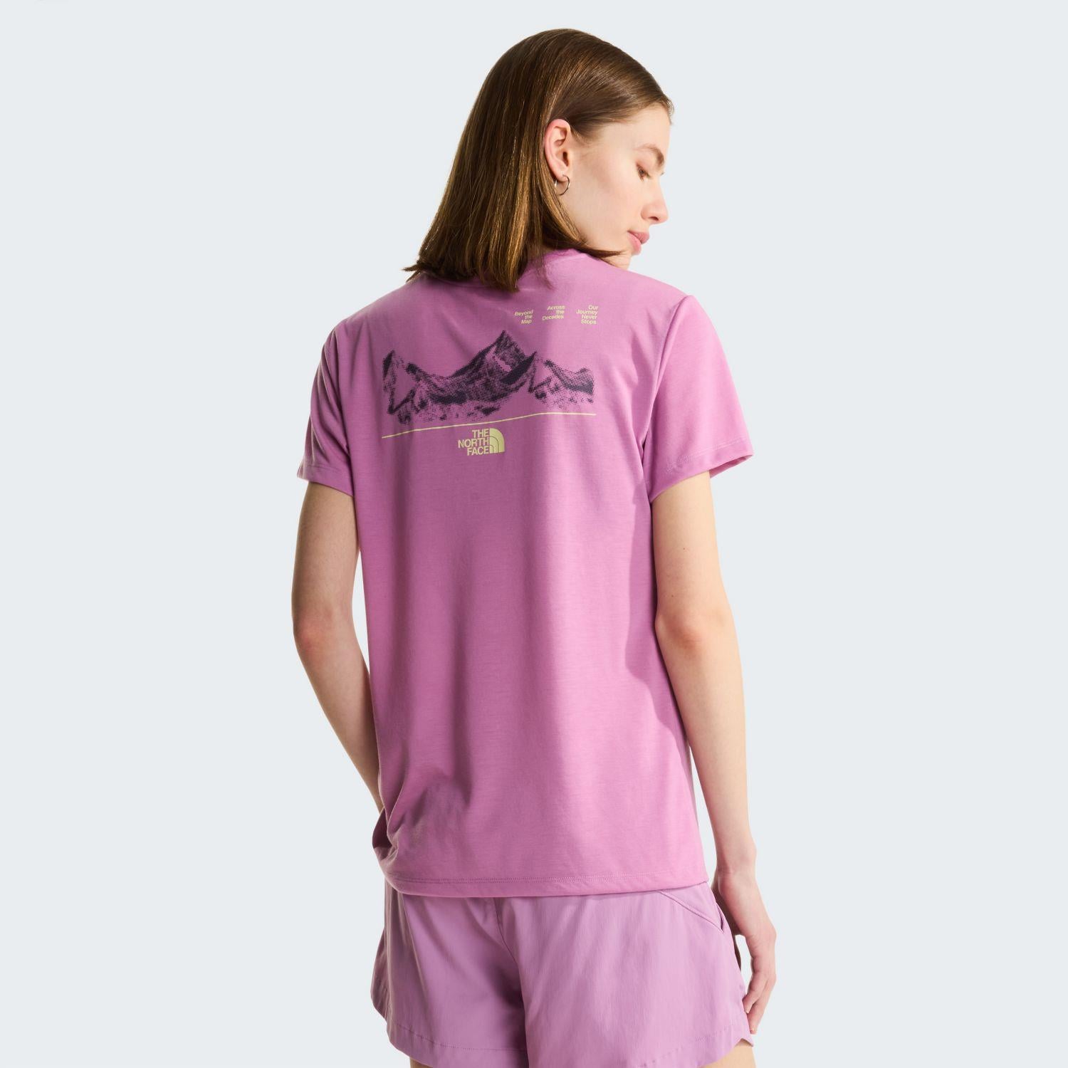 The North Face W FOUNDATION MOUNT SS TEE Kadın Tişört NF0A8HEXG6E1