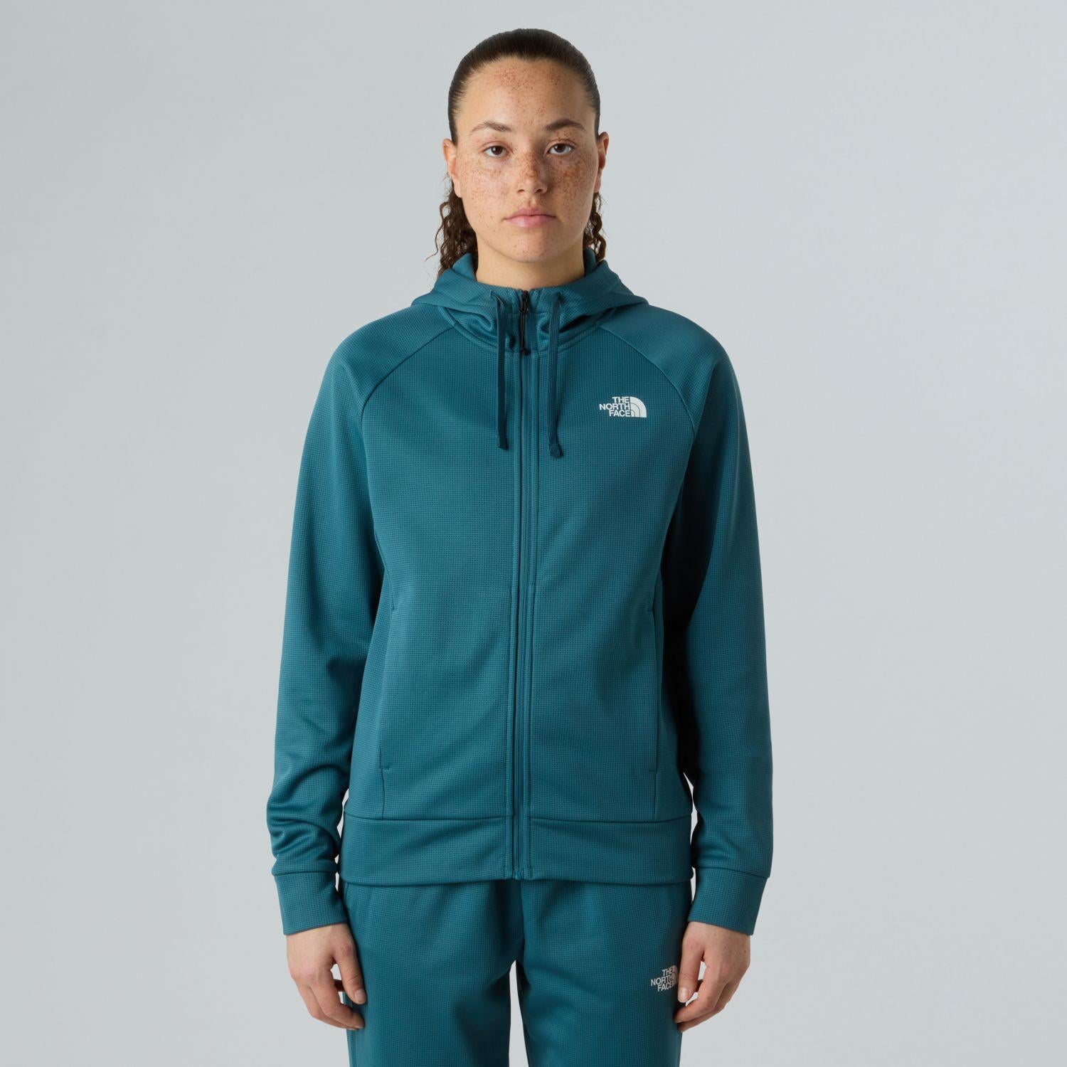 The North Face Kadın Reaxion 2.0 Tam Fermuarlı Kapüşonlu Mont NF0A8DWBDYW1