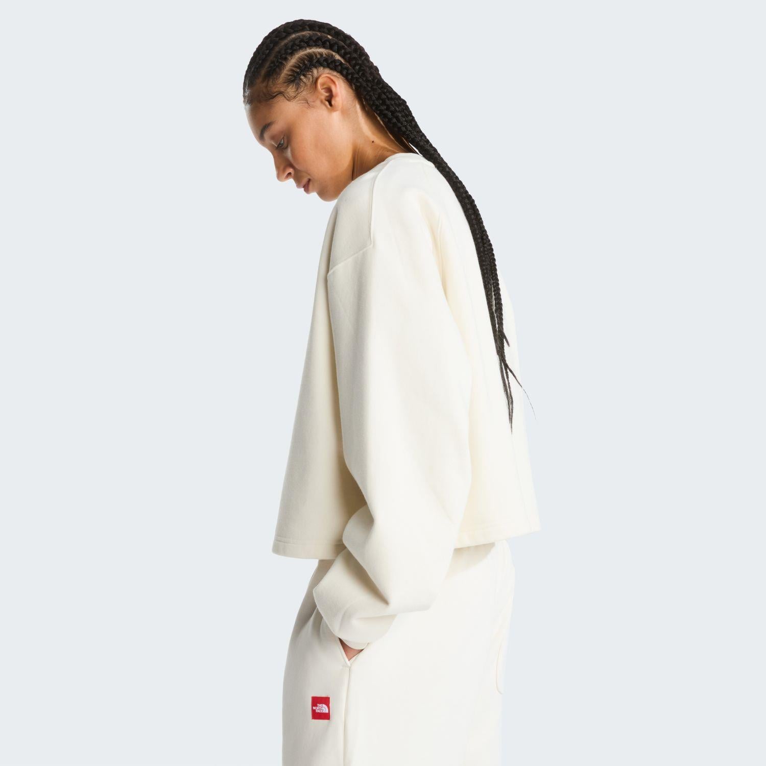 The North Face W TNF Red Box Crew Kadın Sweatshirt NF0A8EFYQLI1