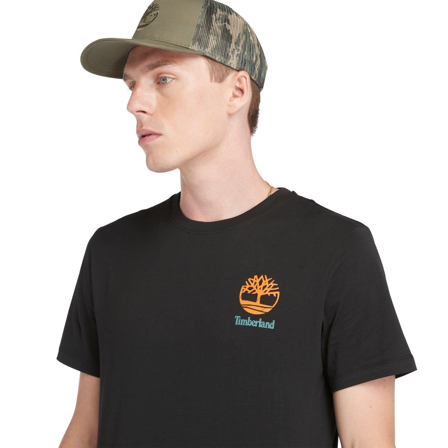 Timberland Back Graphic Erkek Tişört  TB0A5UDY0011