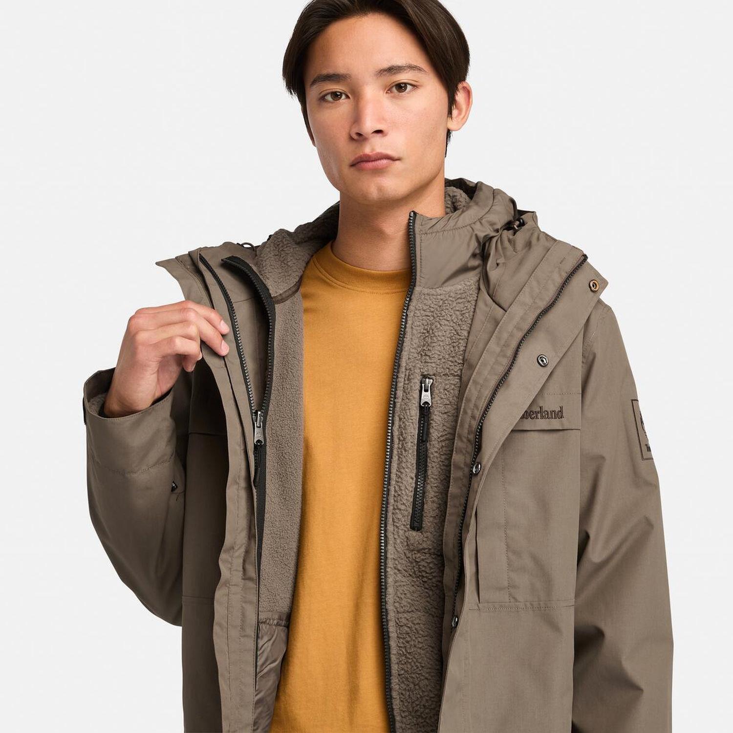 Timberland BENTON Waterproof 3in1 İçi Çıkabilr Erkek Ceket TB0A5XT1BK01