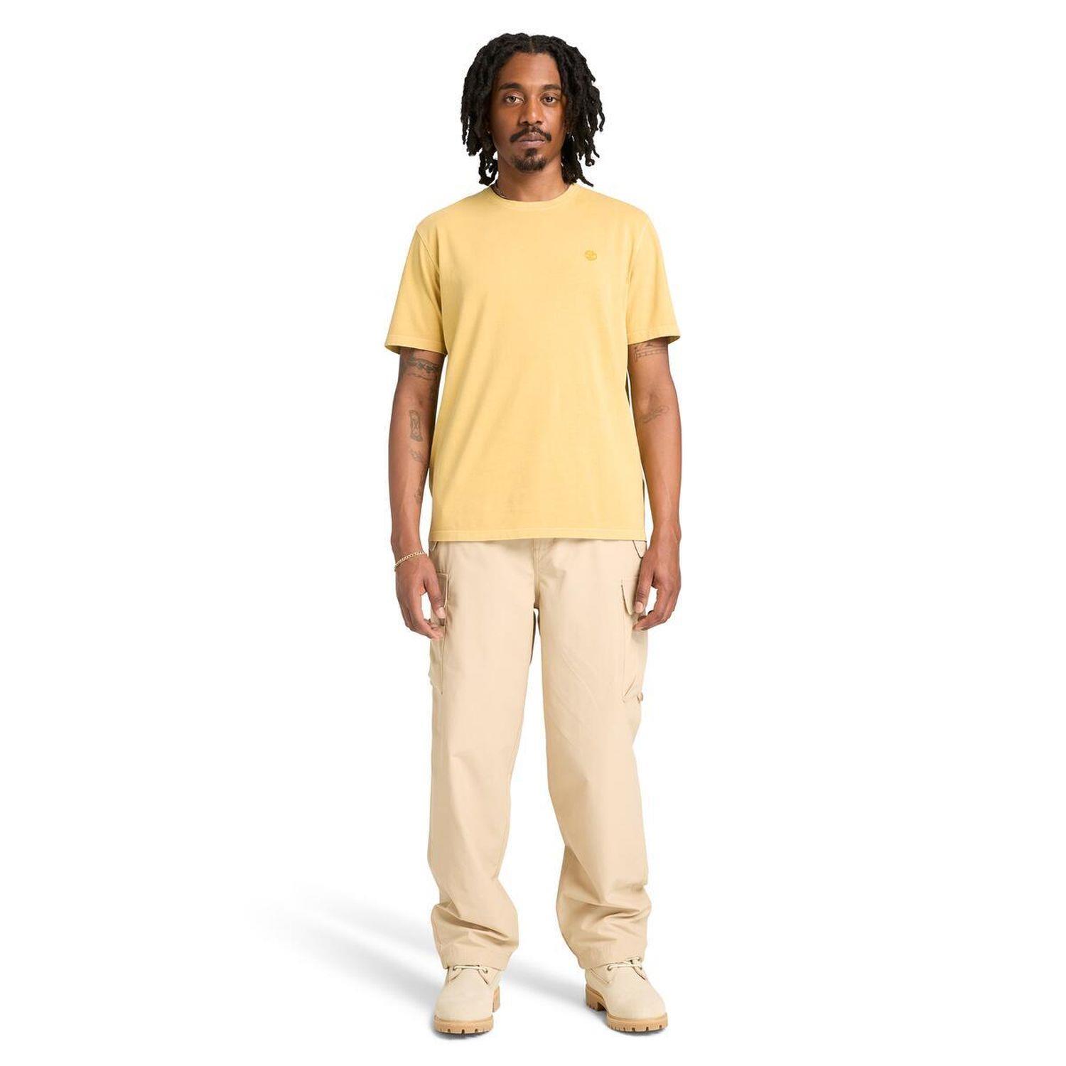 Timberland DUNSTAN RIVER Garment Dye Short Sleeve T Erkek Tişört TB0A5YAYA7H1