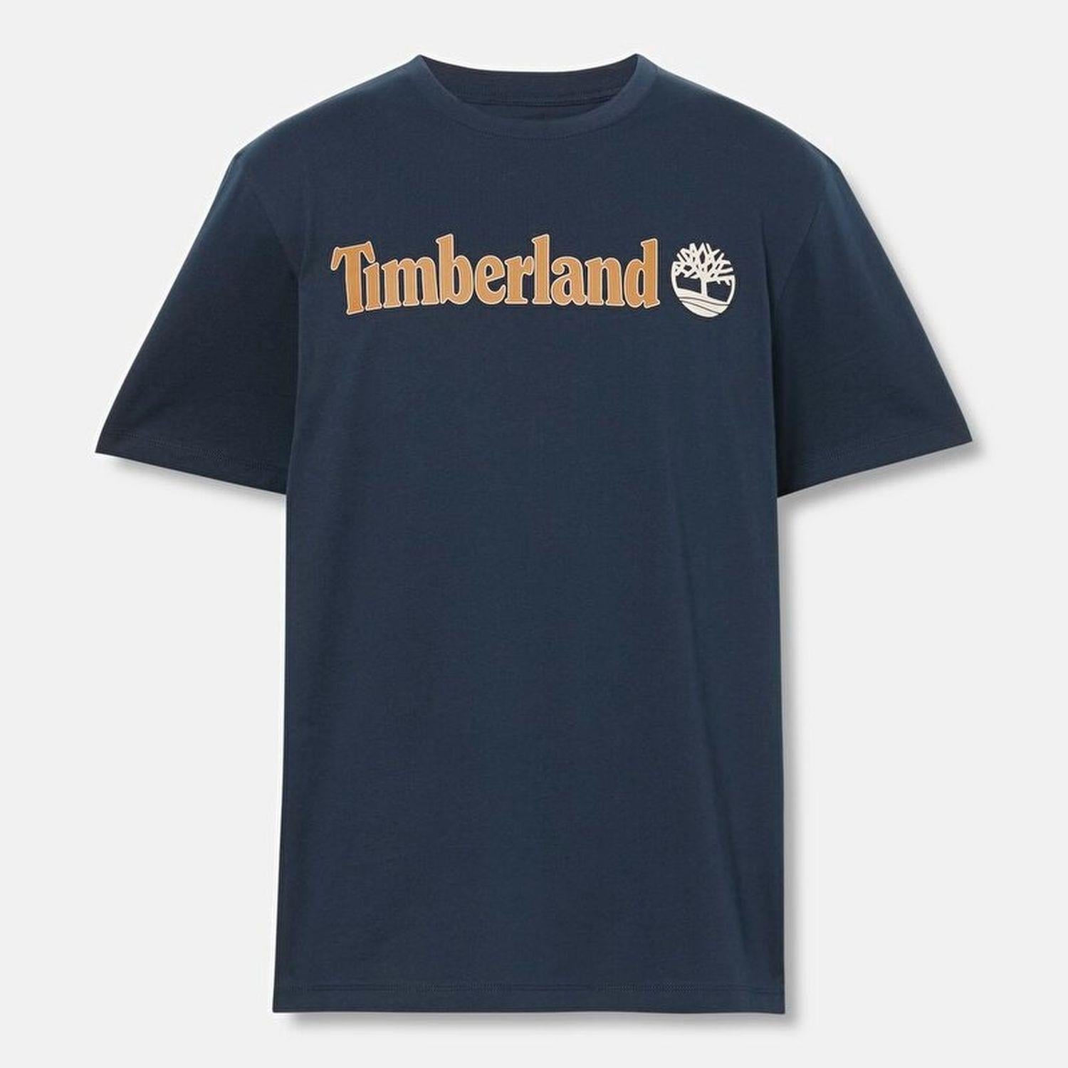 Timberland KENNEBEC RIVER Back Camo Tree Logo Short Erkek Tişört TB0A2FKZ4331