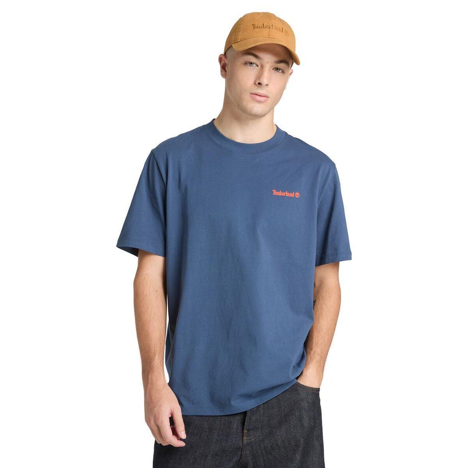 Timberland Magnet Back Graphic Tee Erkek Tişört TB0A5MNVEYO1