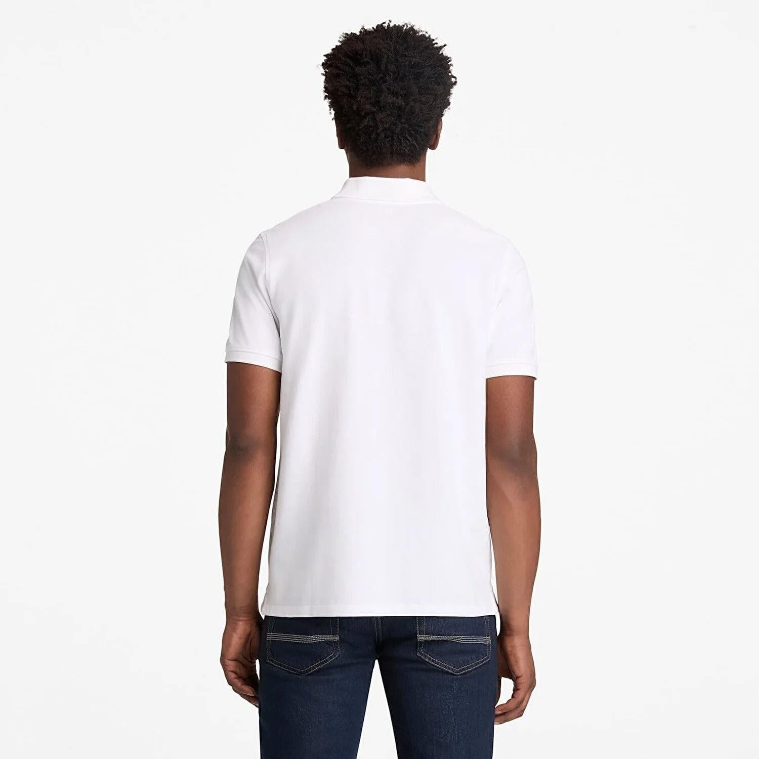 Timberland MILLERS RIVER Pique Short Sleeve Polo Erkek Tişört TB0A6VDP1001